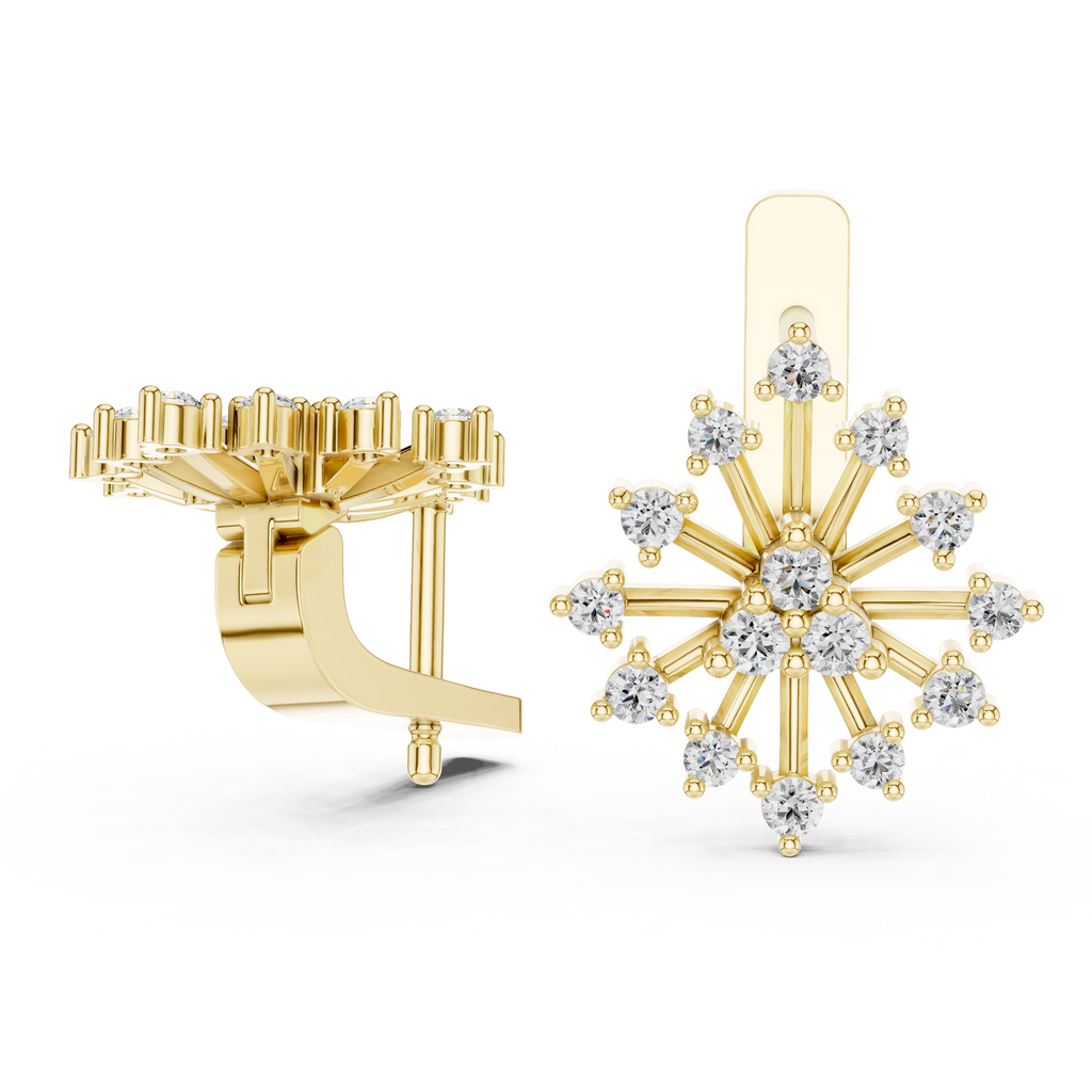 Opes Compass Earrings 3366
