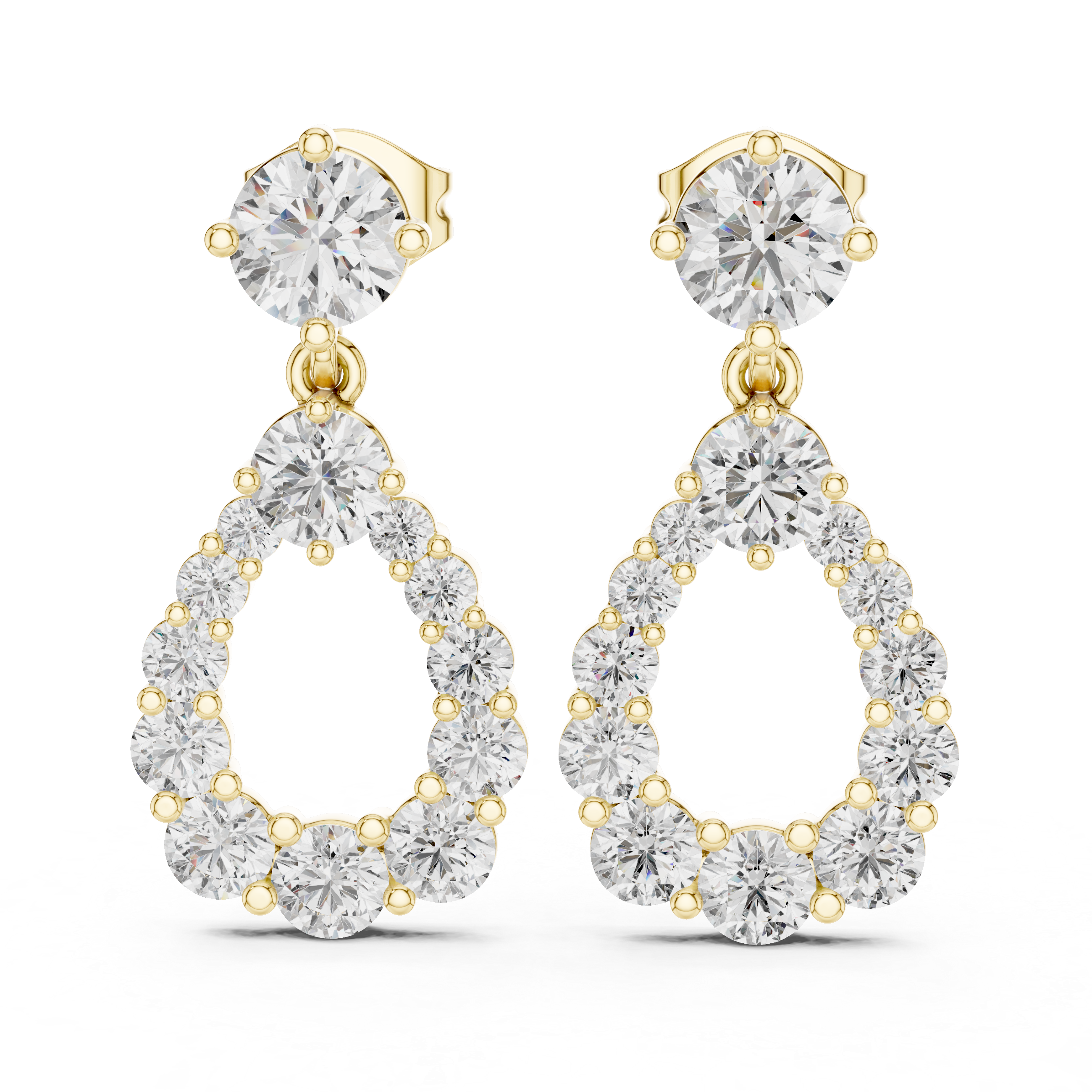 Opes Tear Drop Earrings 3333
