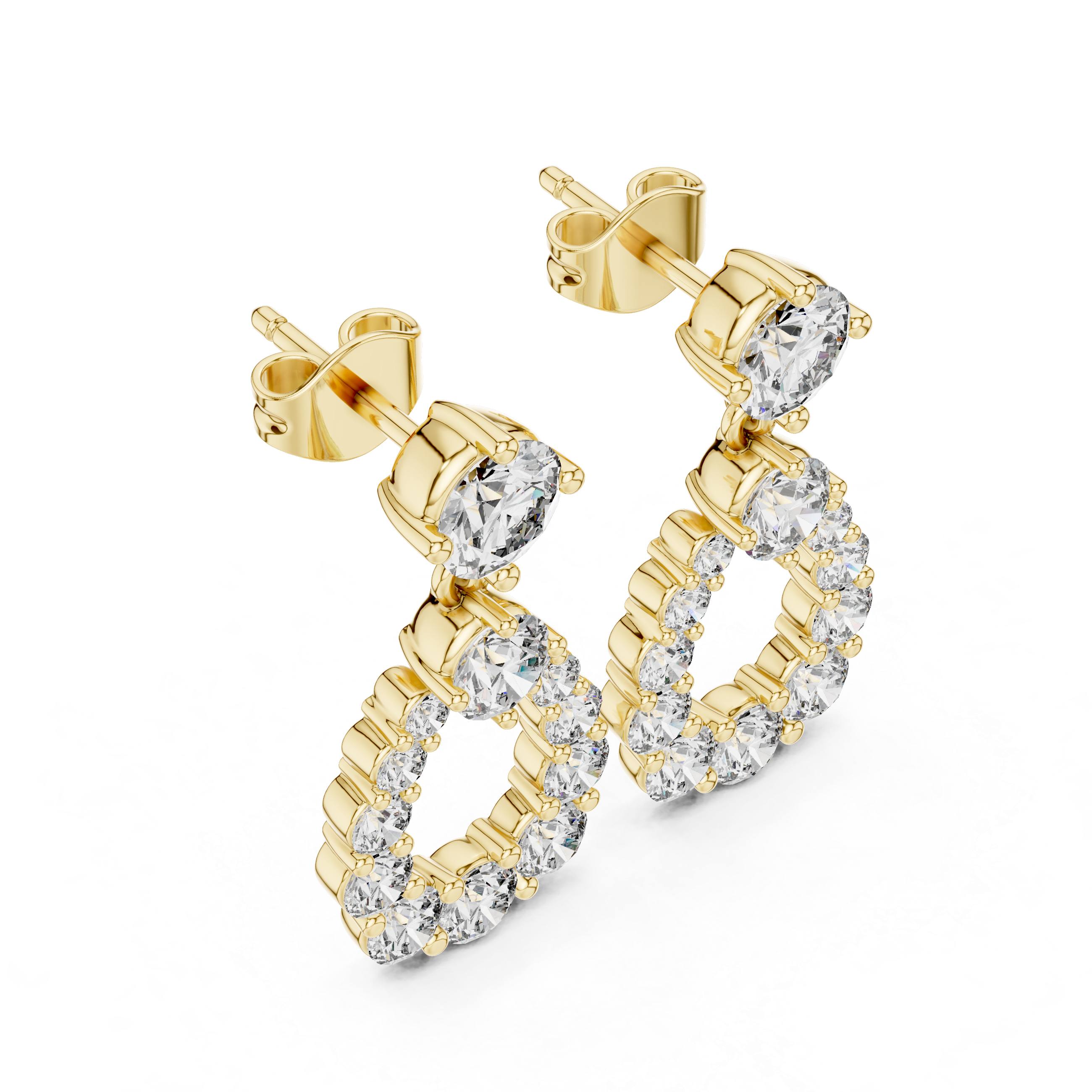 Opes Tear Drop Earrings 3333