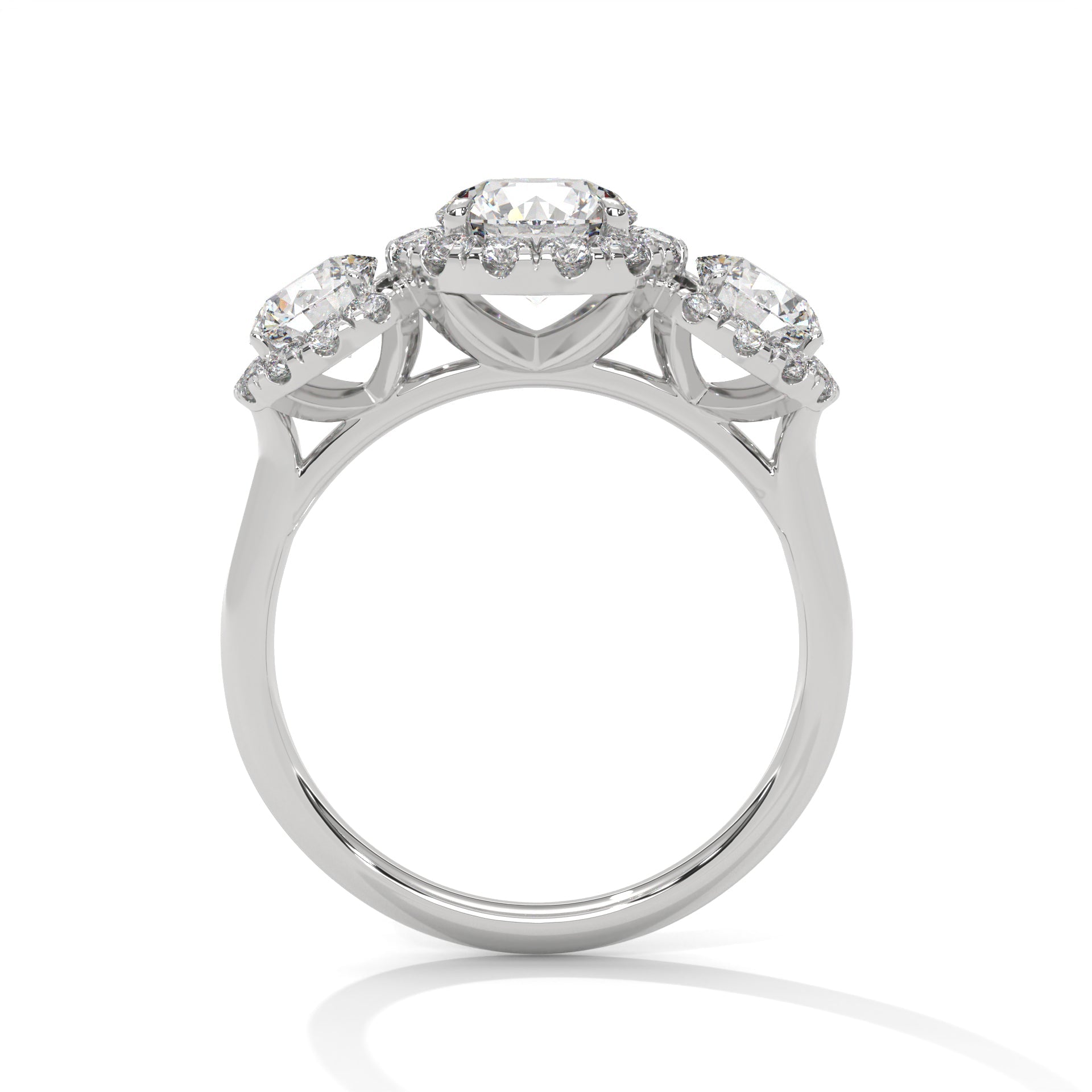 Opes 3-Stone Halo 4581