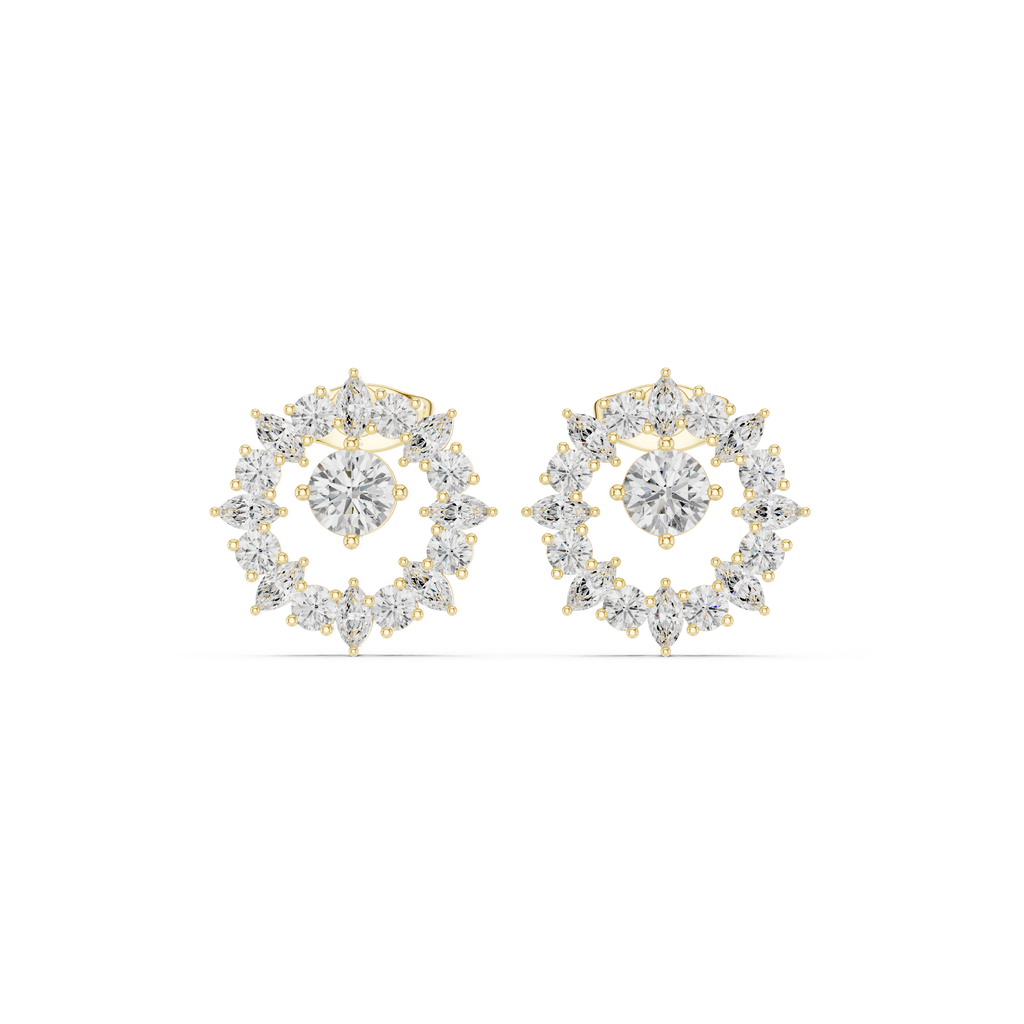 Opes Compass Earrings 3351