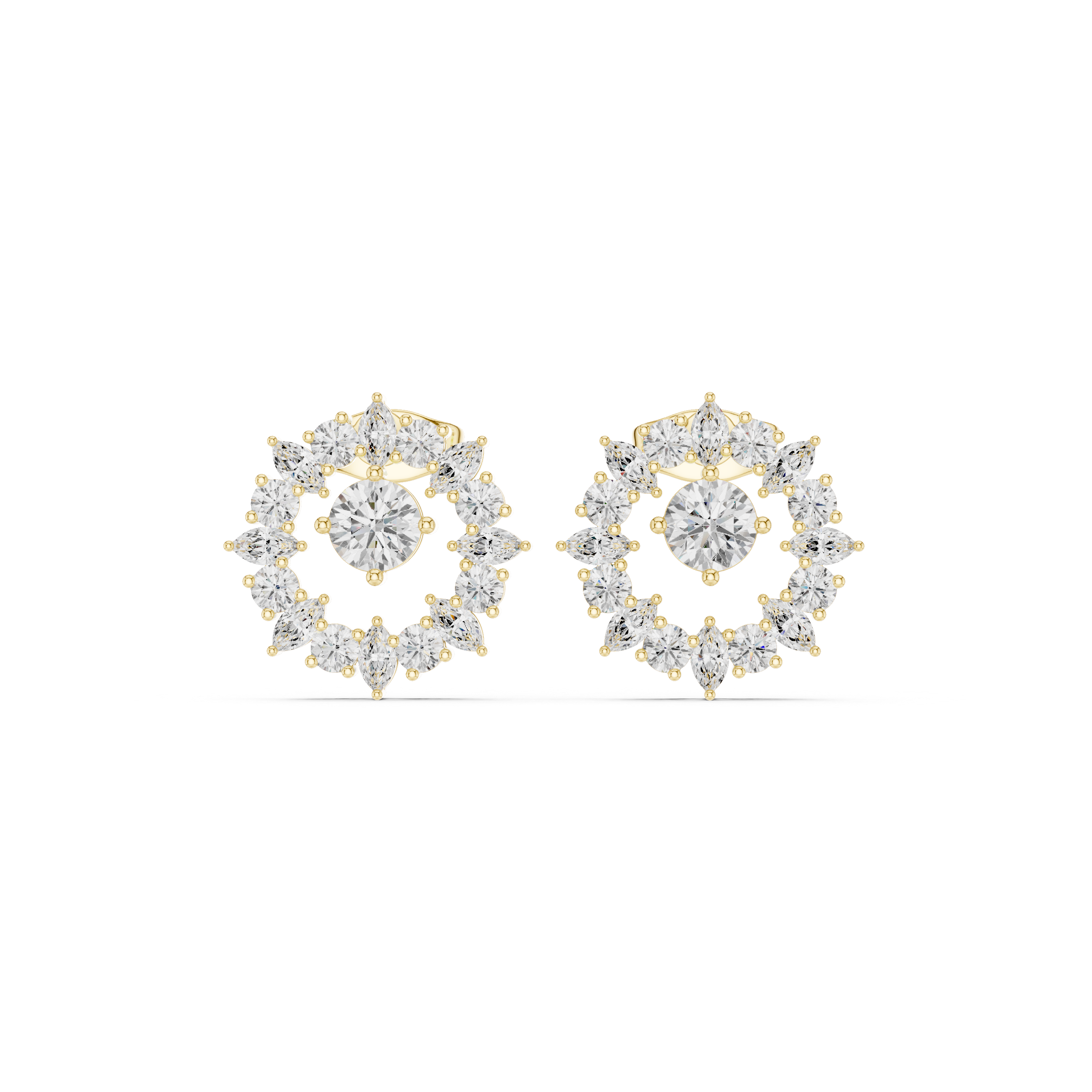 Opes Compass Earrings 3351