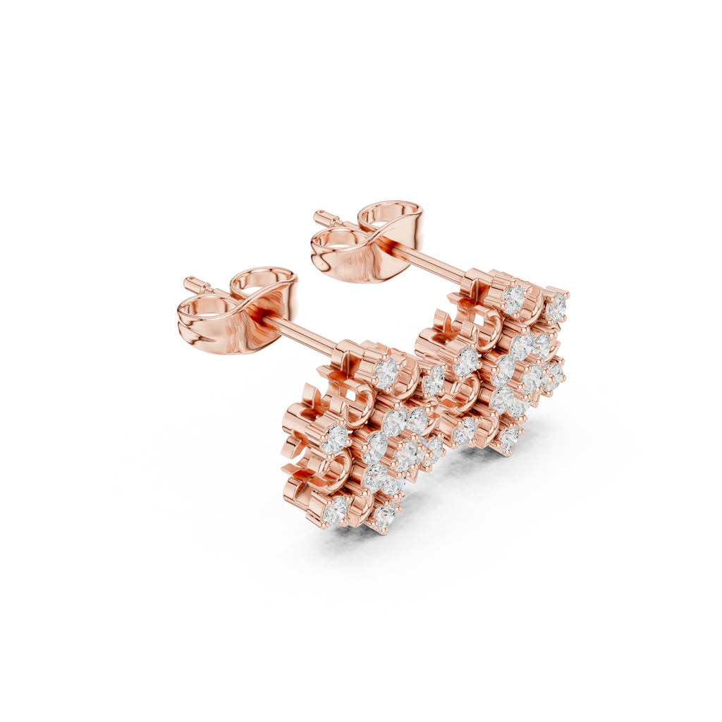 Opes Snowflake Earrings 3352