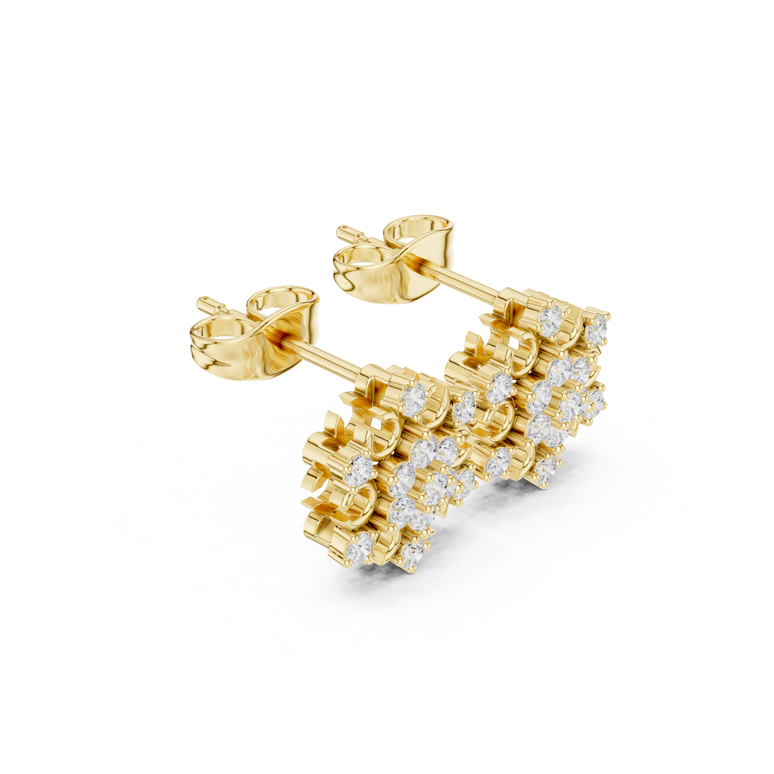 Opes Snowflake Earrings 3352