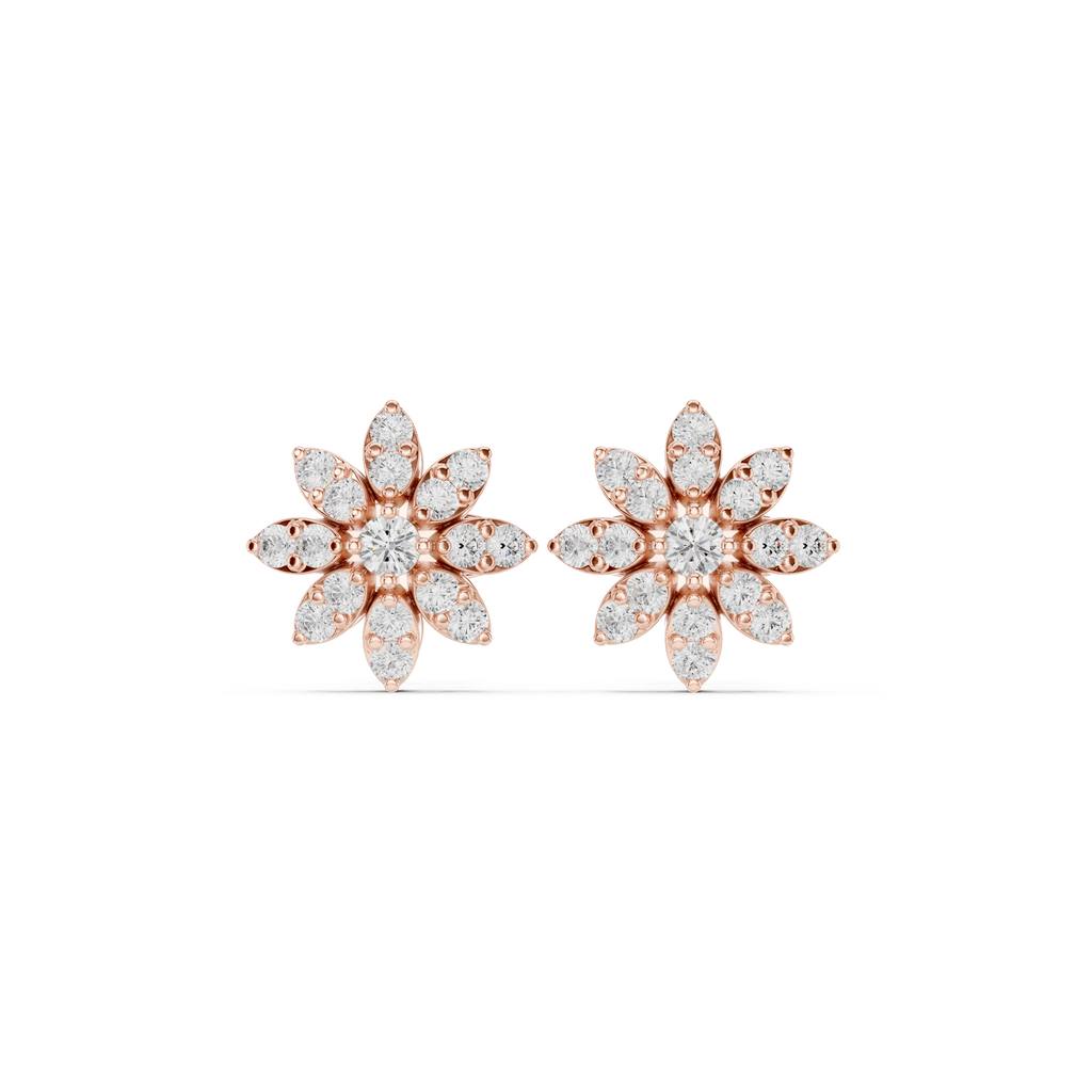 Opes Snowflake Earrings 3356