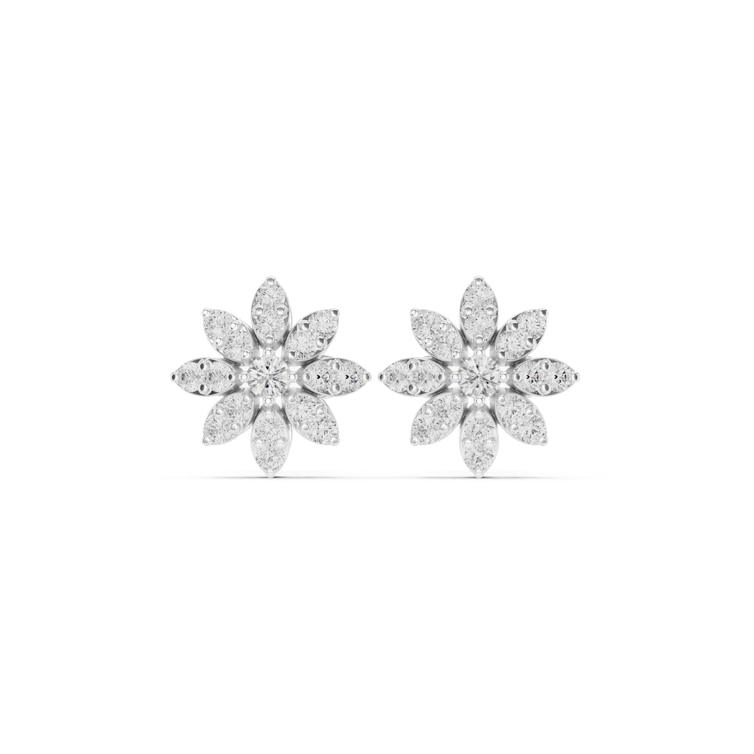 Opes Snowflake Earrings 3356