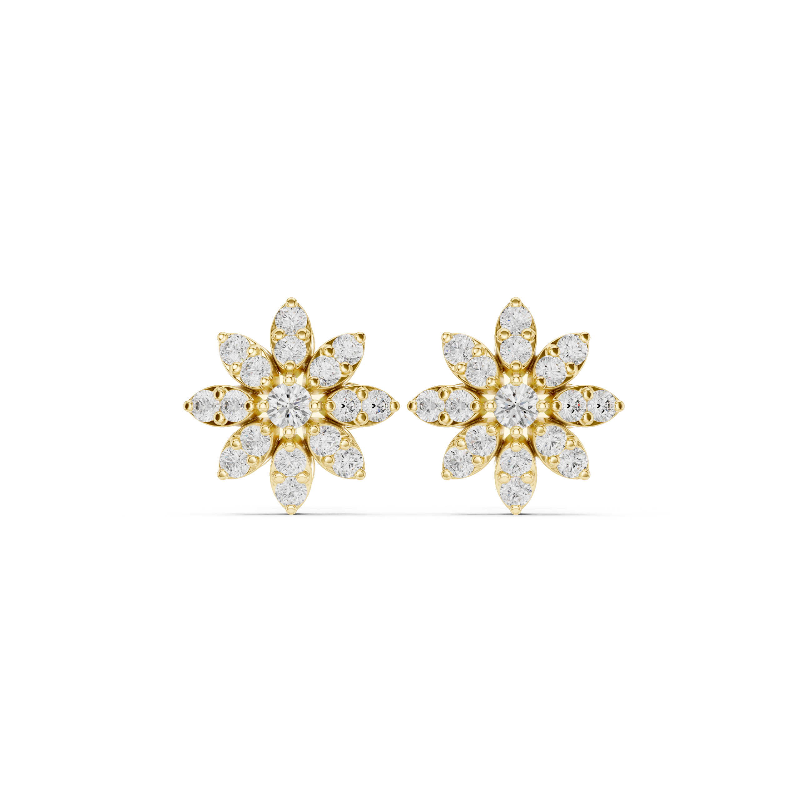 Opes Snowflake Earrings 3356