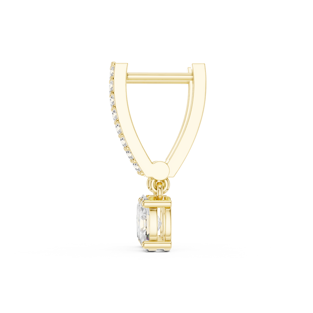 Opes Oval Drop Earrings 3380
