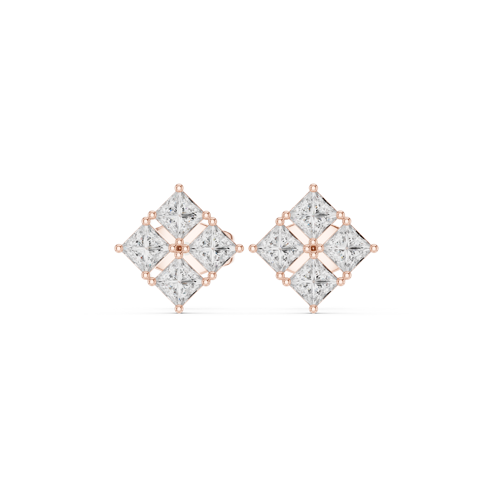 Opes 4-Square Earrings 3412
