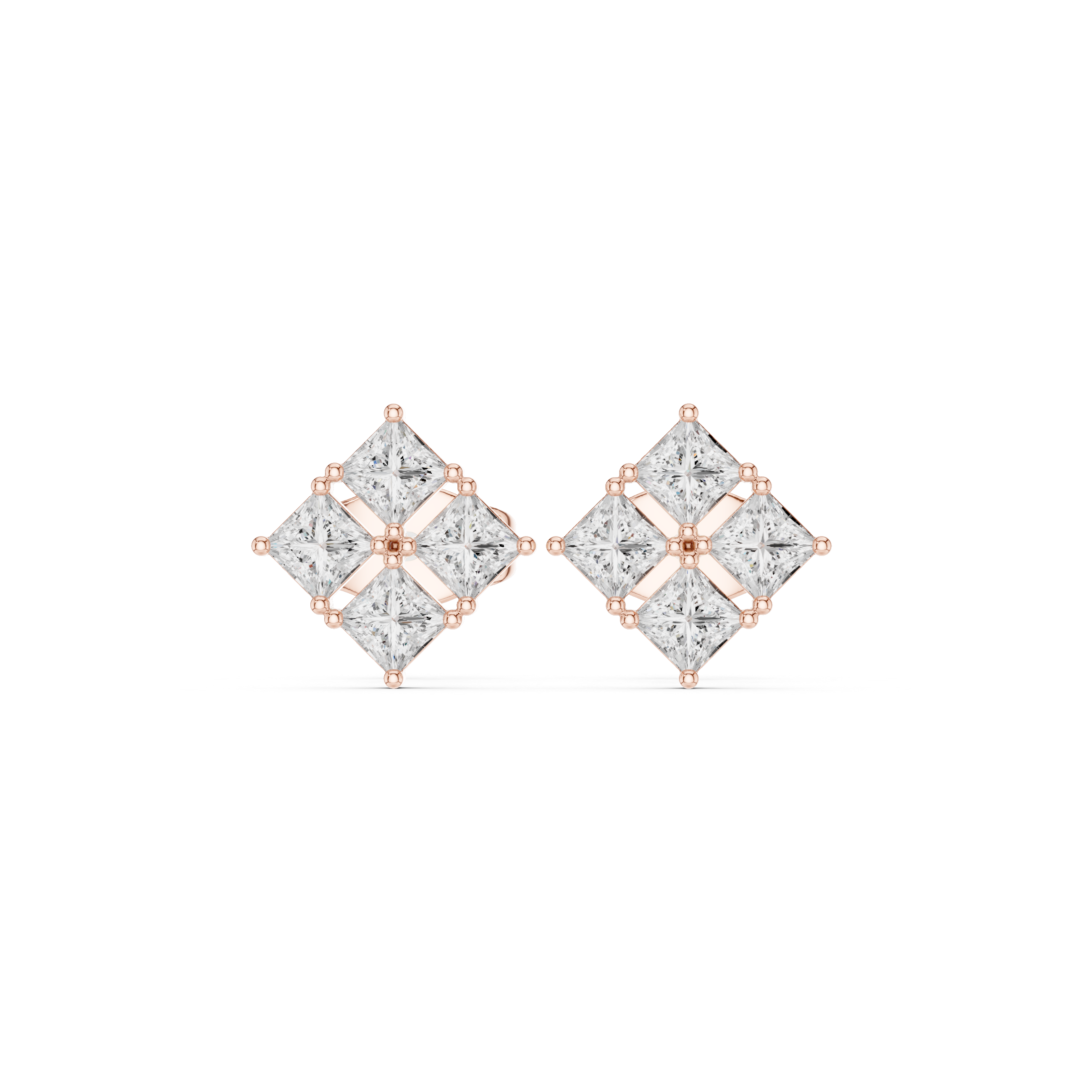 Opes 4-Square Earrings 3412