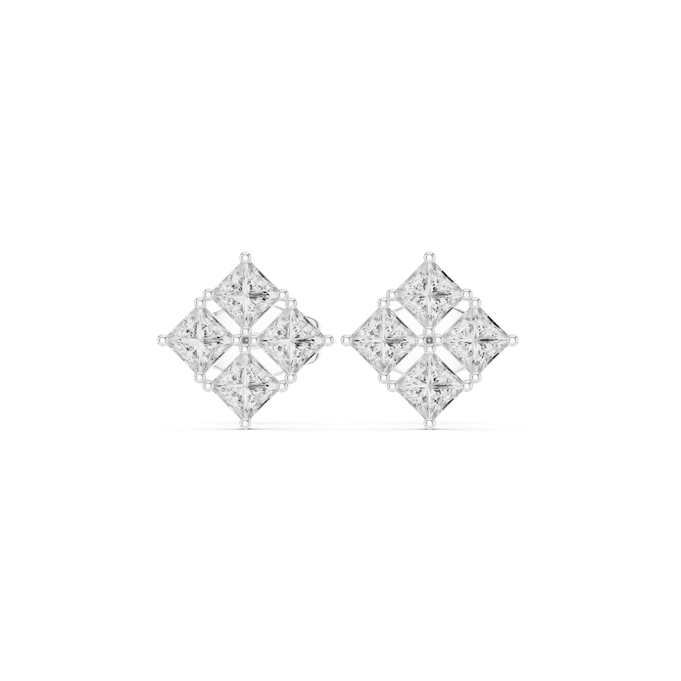 Opes 4-Square Earrings 3412
