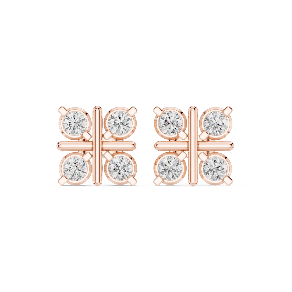Opes 4-Round Earrings 3413