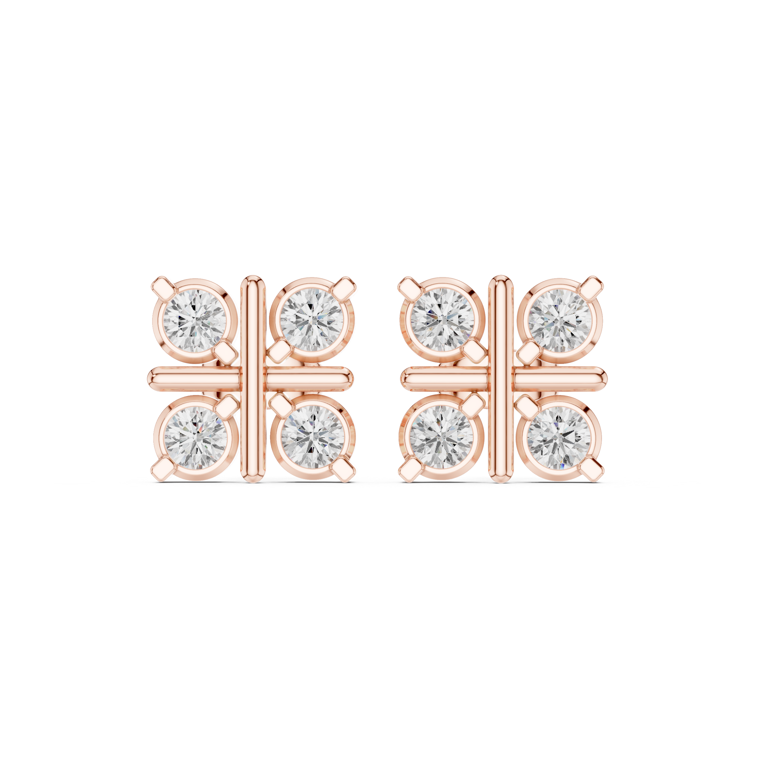 Opes 4-Round Earrings 3413
