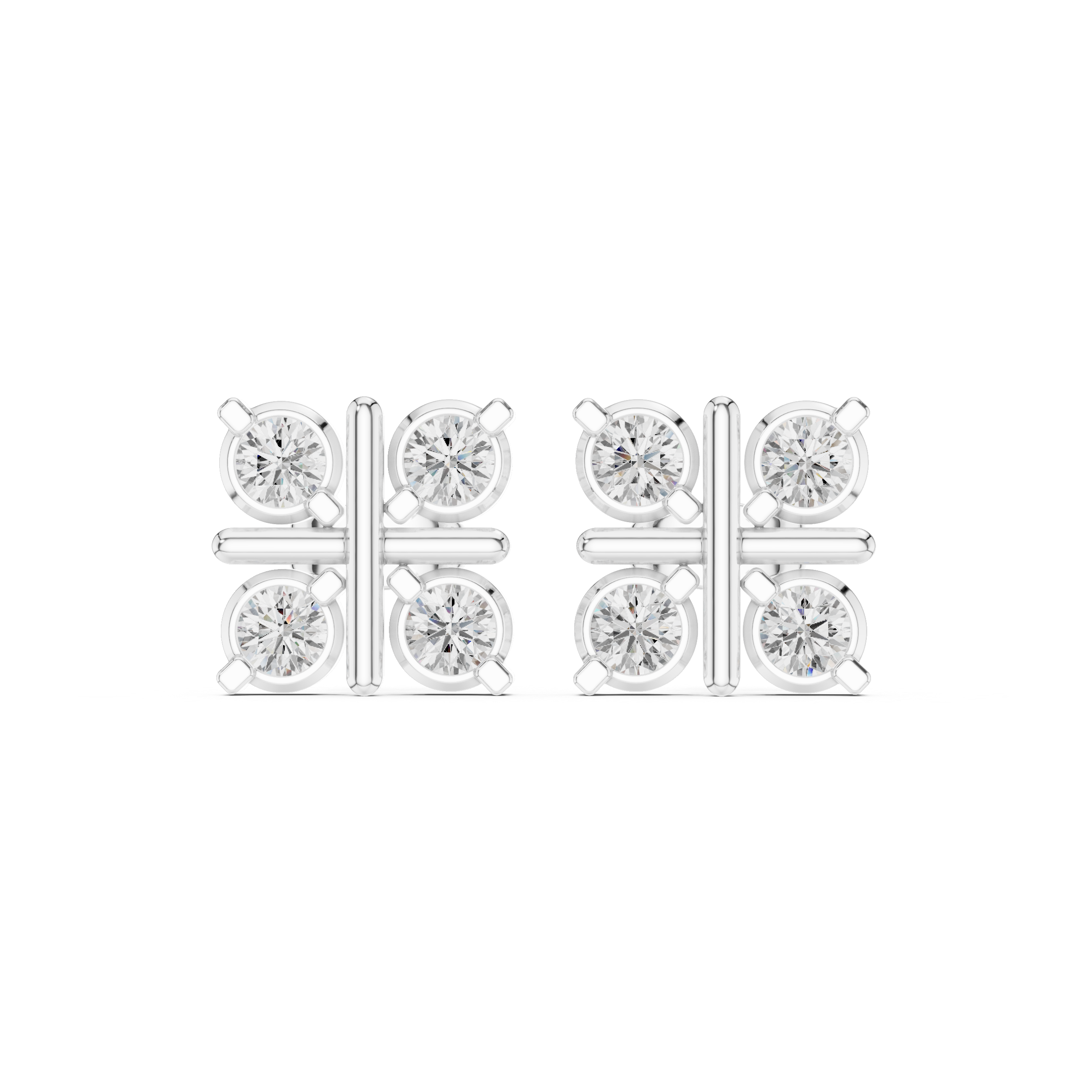Opes 4-Round Earrings 3413
