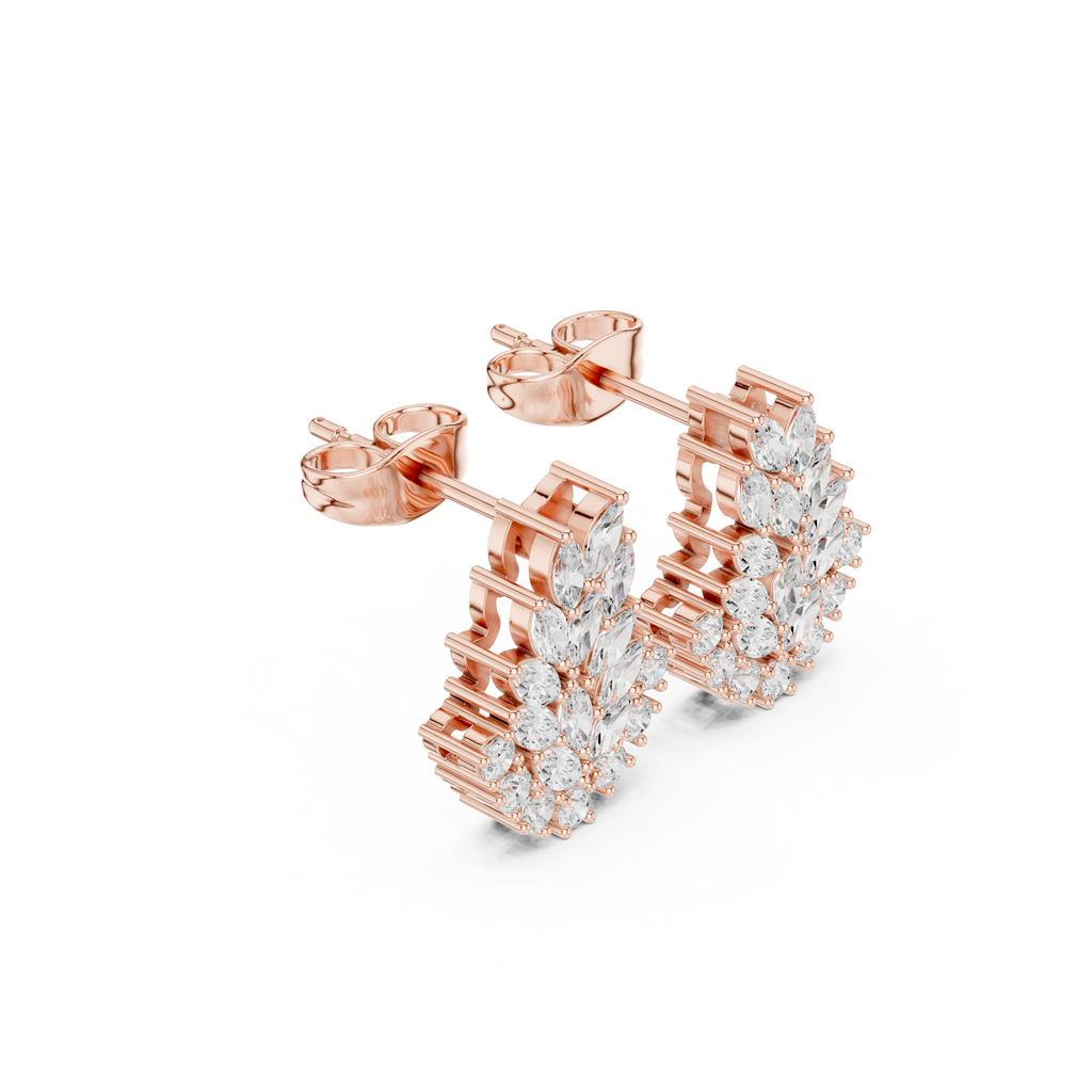 Opes Natures Cluster Earrings 3419