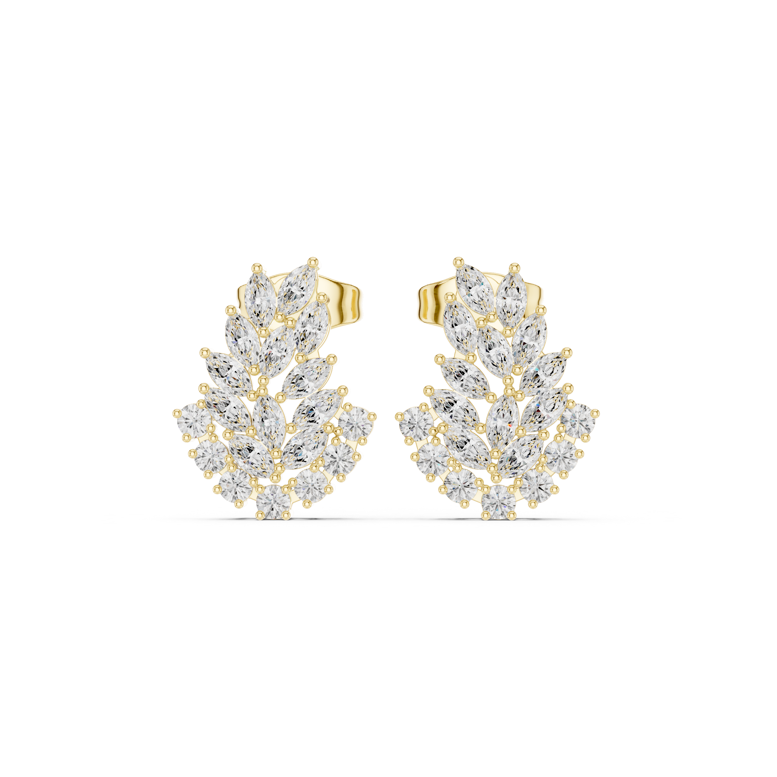 Opes Natures Cluster Earrings 3419