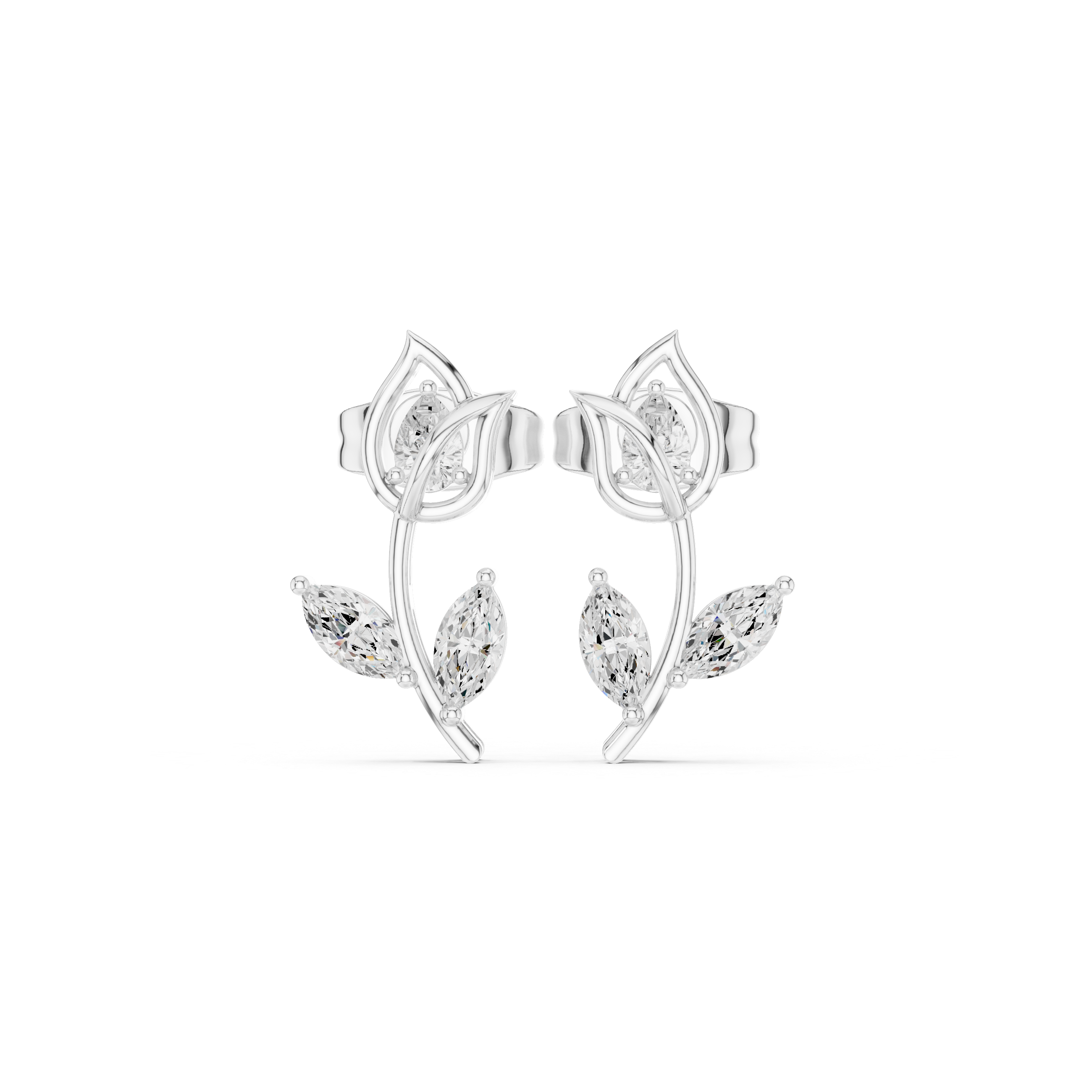 Opes Rose Earrings 3204
