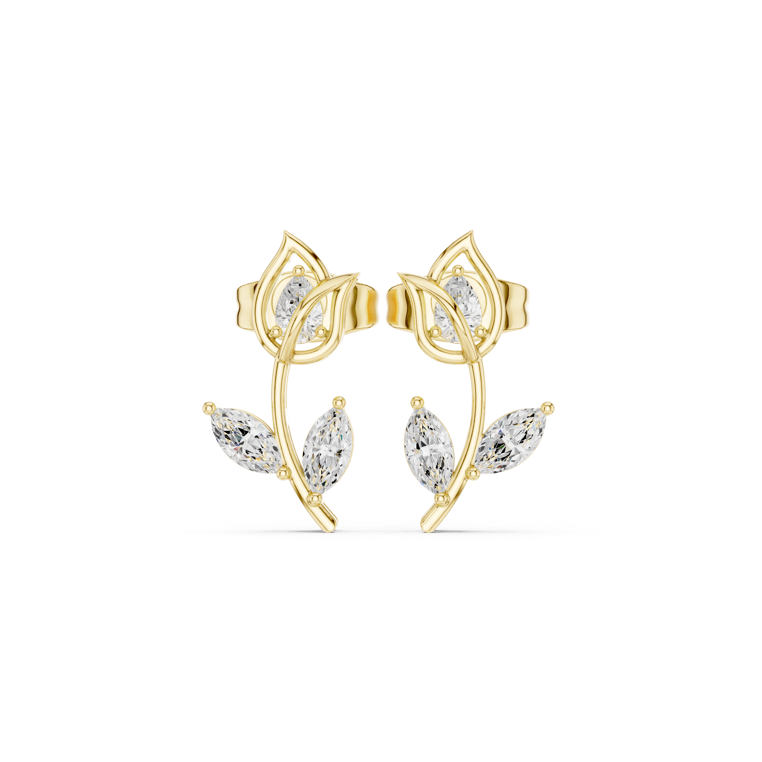 Opes Rose Earrings 3204