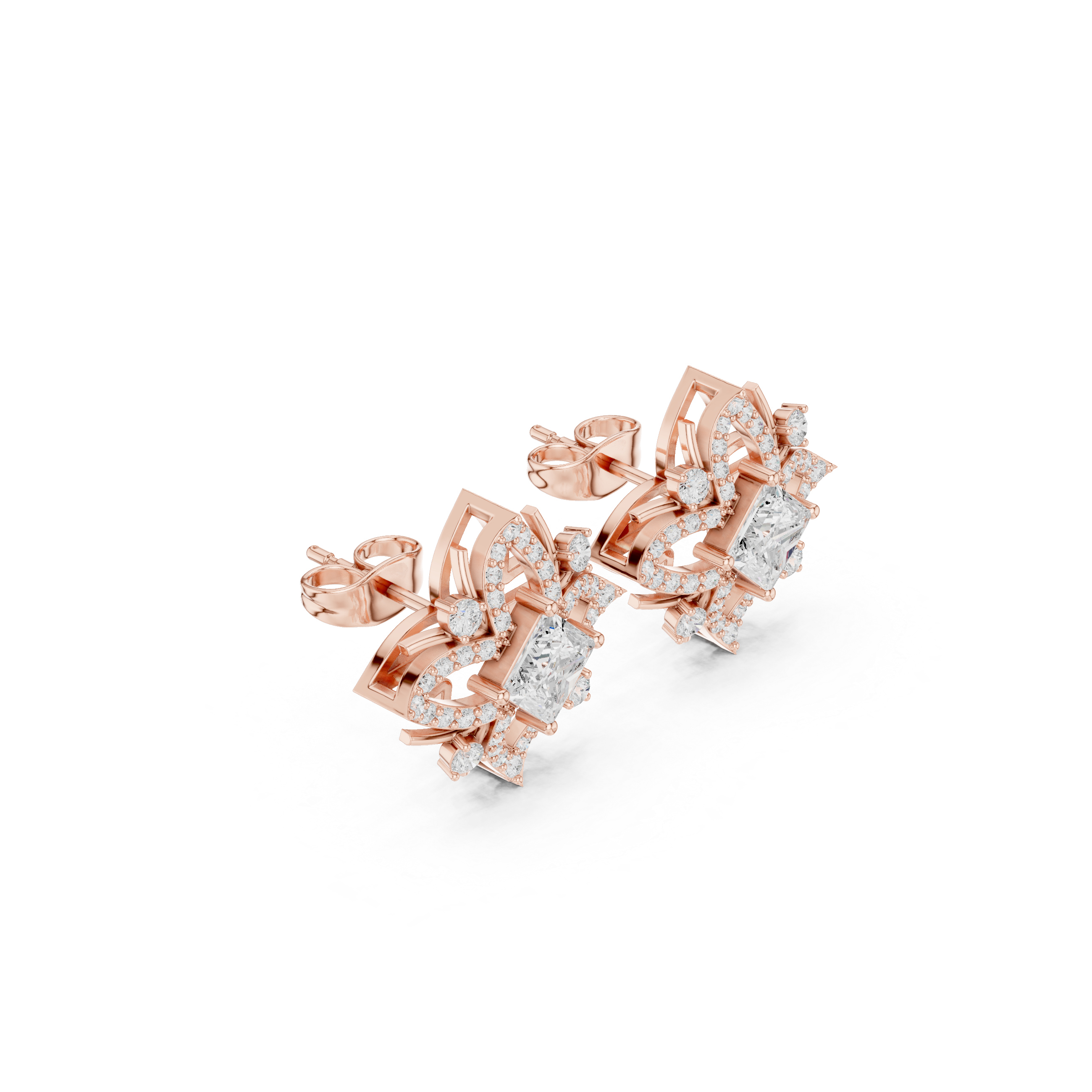 Opes Snowflake Earrings 3492