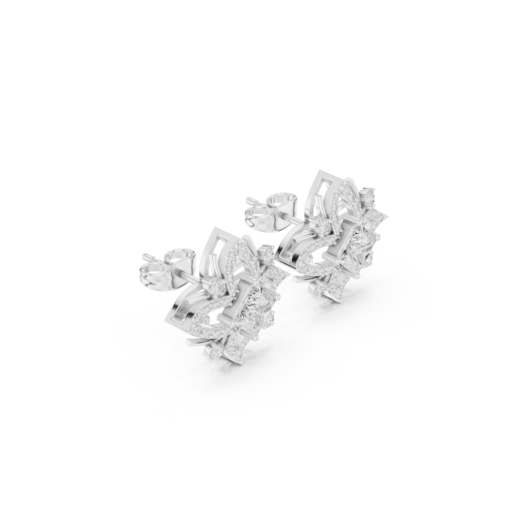 Opes Snowflake Earrings 3492