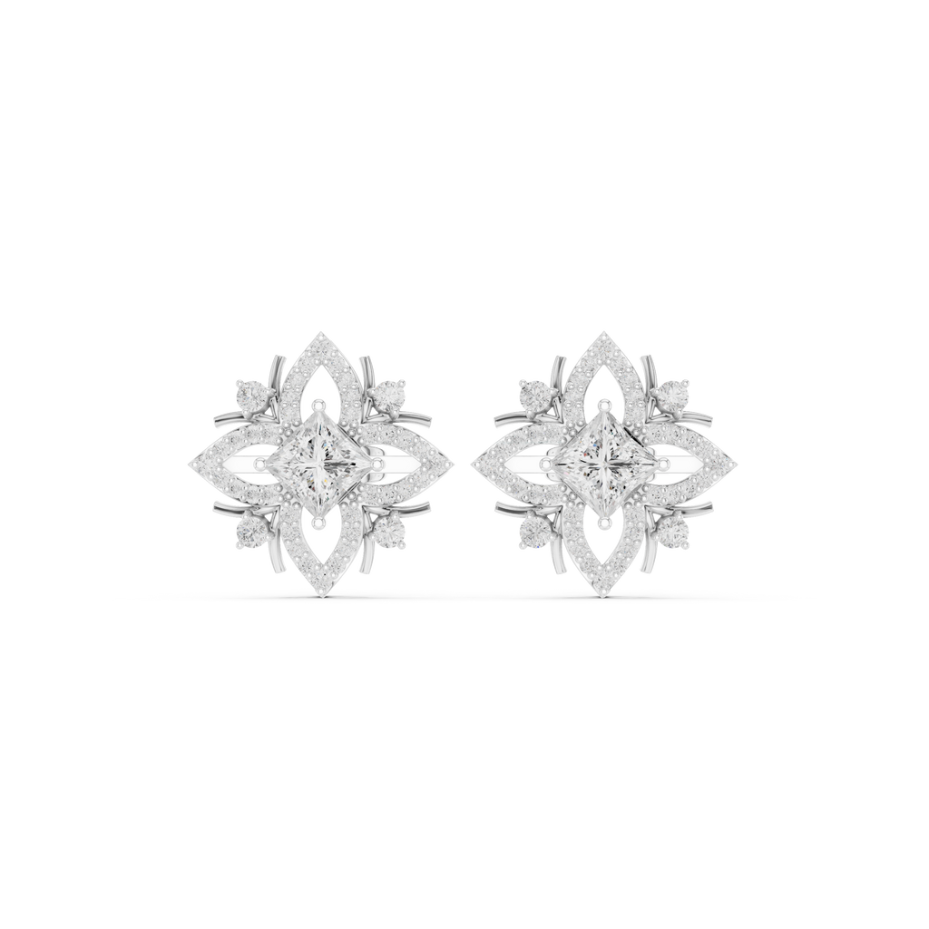Opes Snowflake Earrings 3492