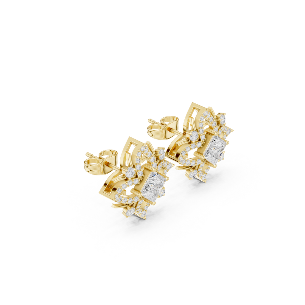 Opes Snowflake Earrings 3492