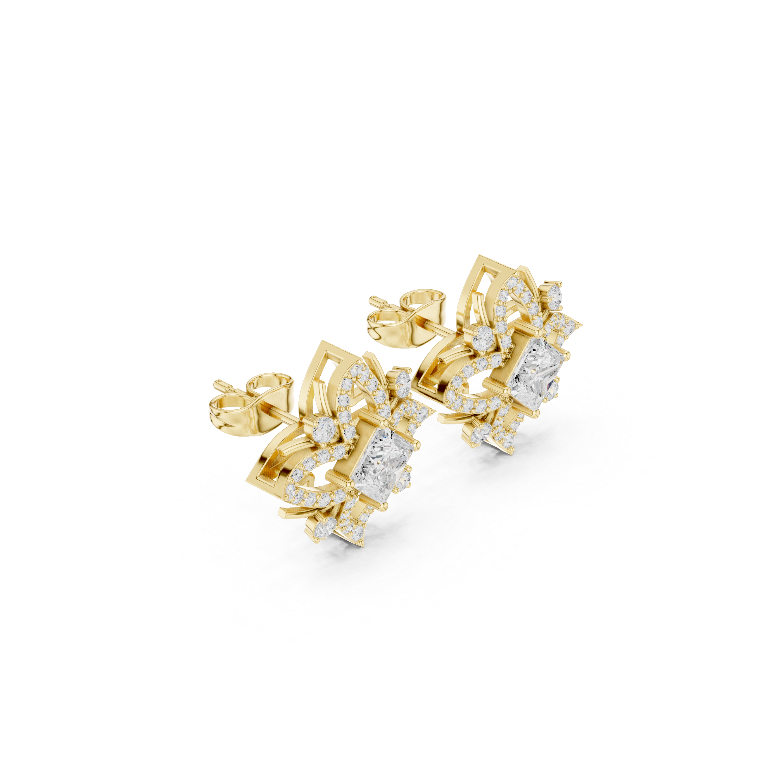 Opes Snowflake Earrings 3492