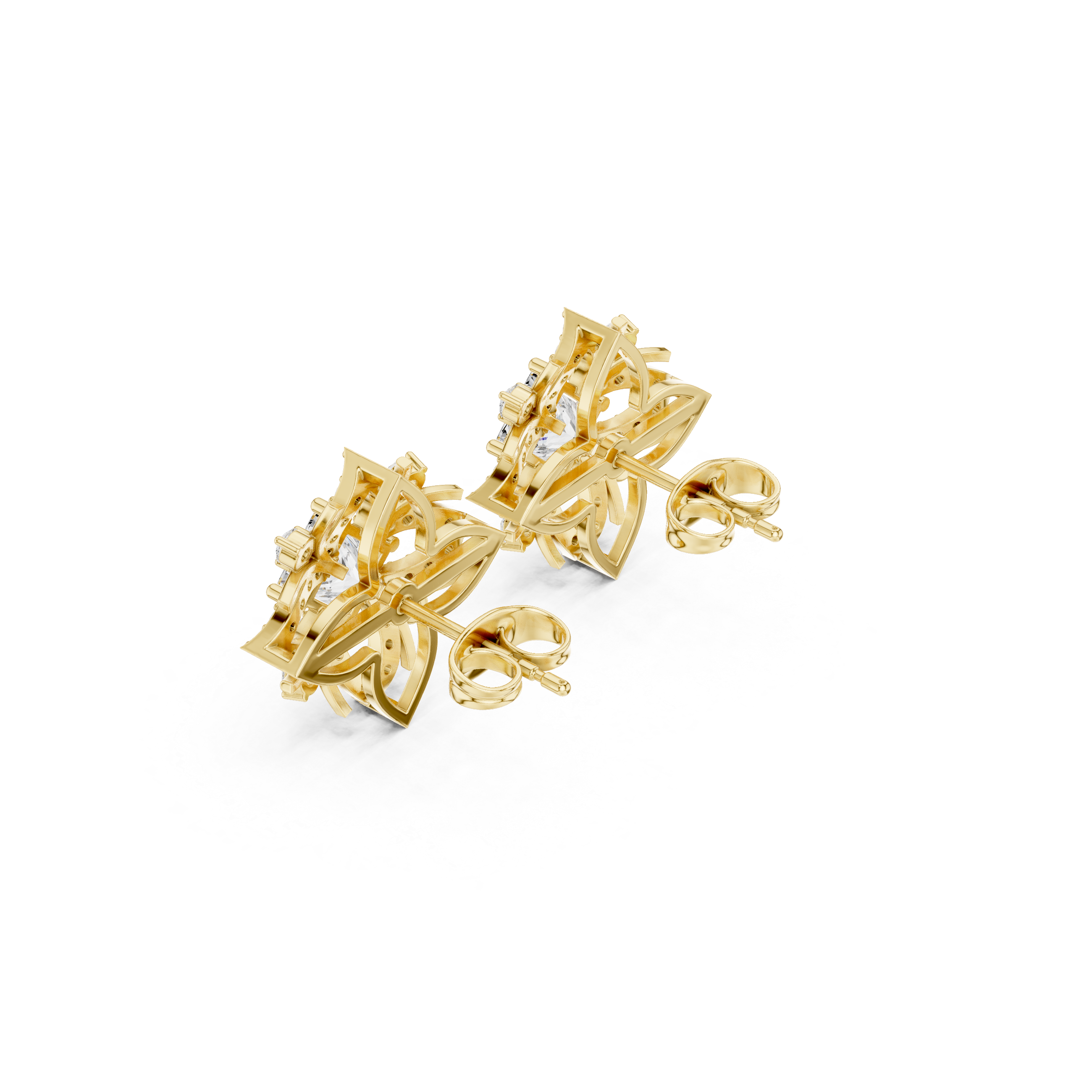 Opes Snowflake Earrings 3492