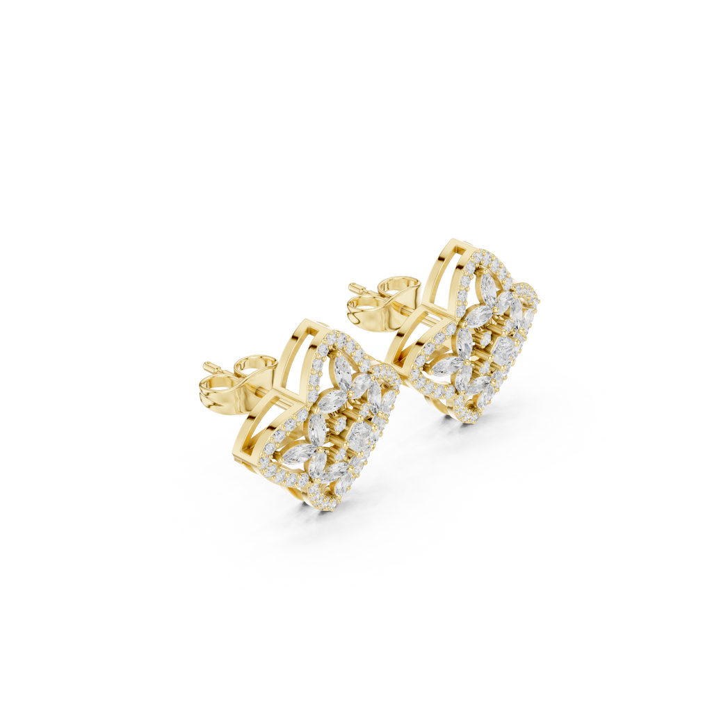 Opes Vintage Star Earrings 3522
