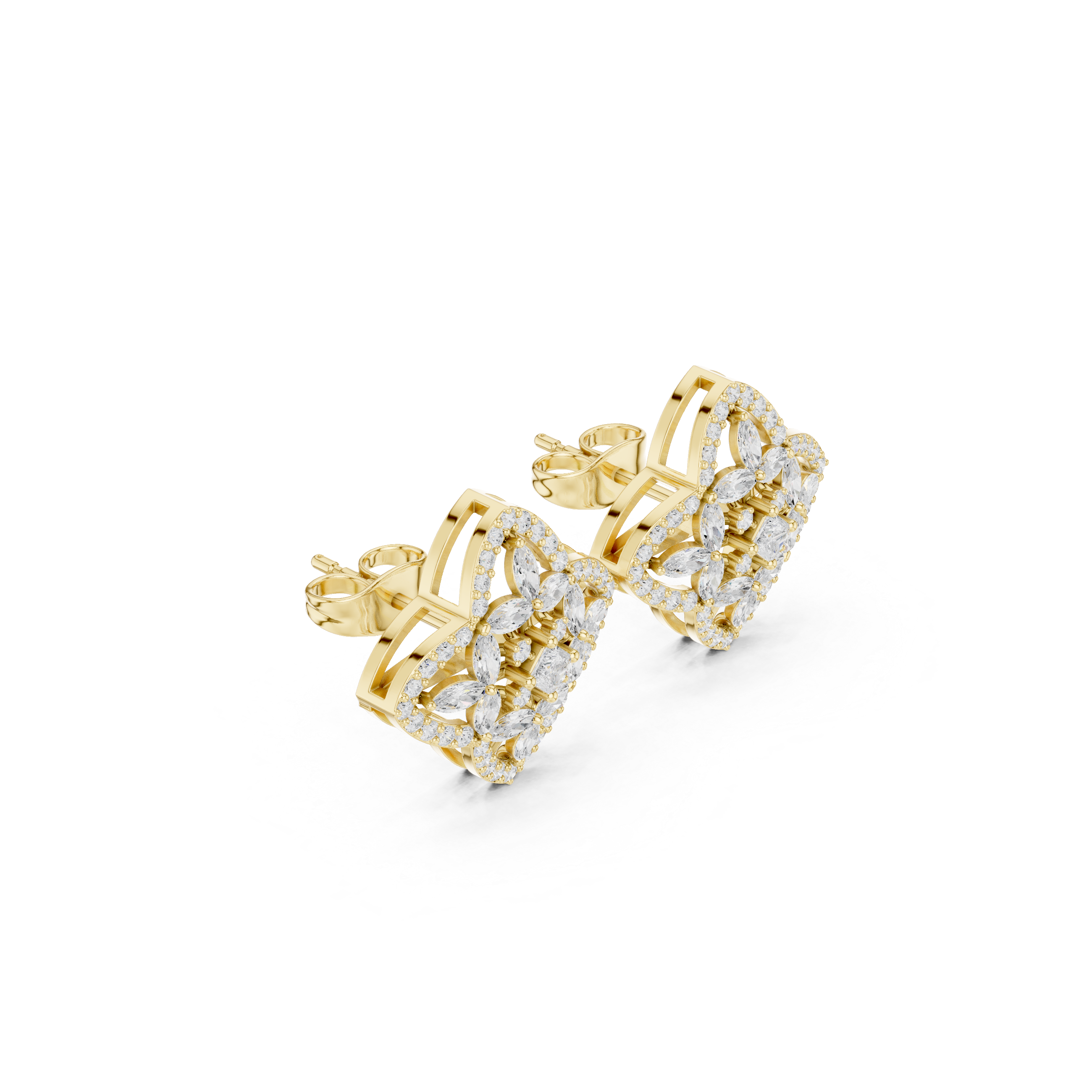 Opes Vintage Star Earrings 3522