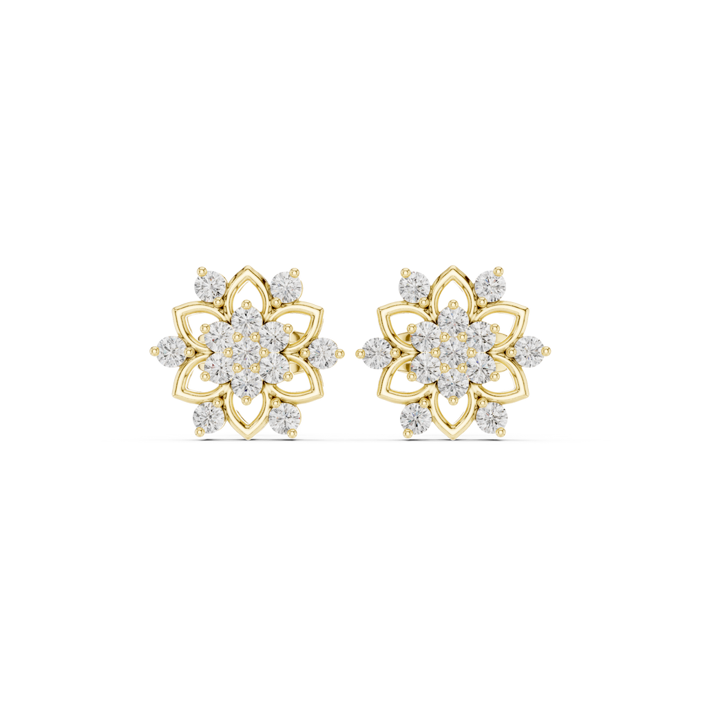 Opes Floral Earrings 3535