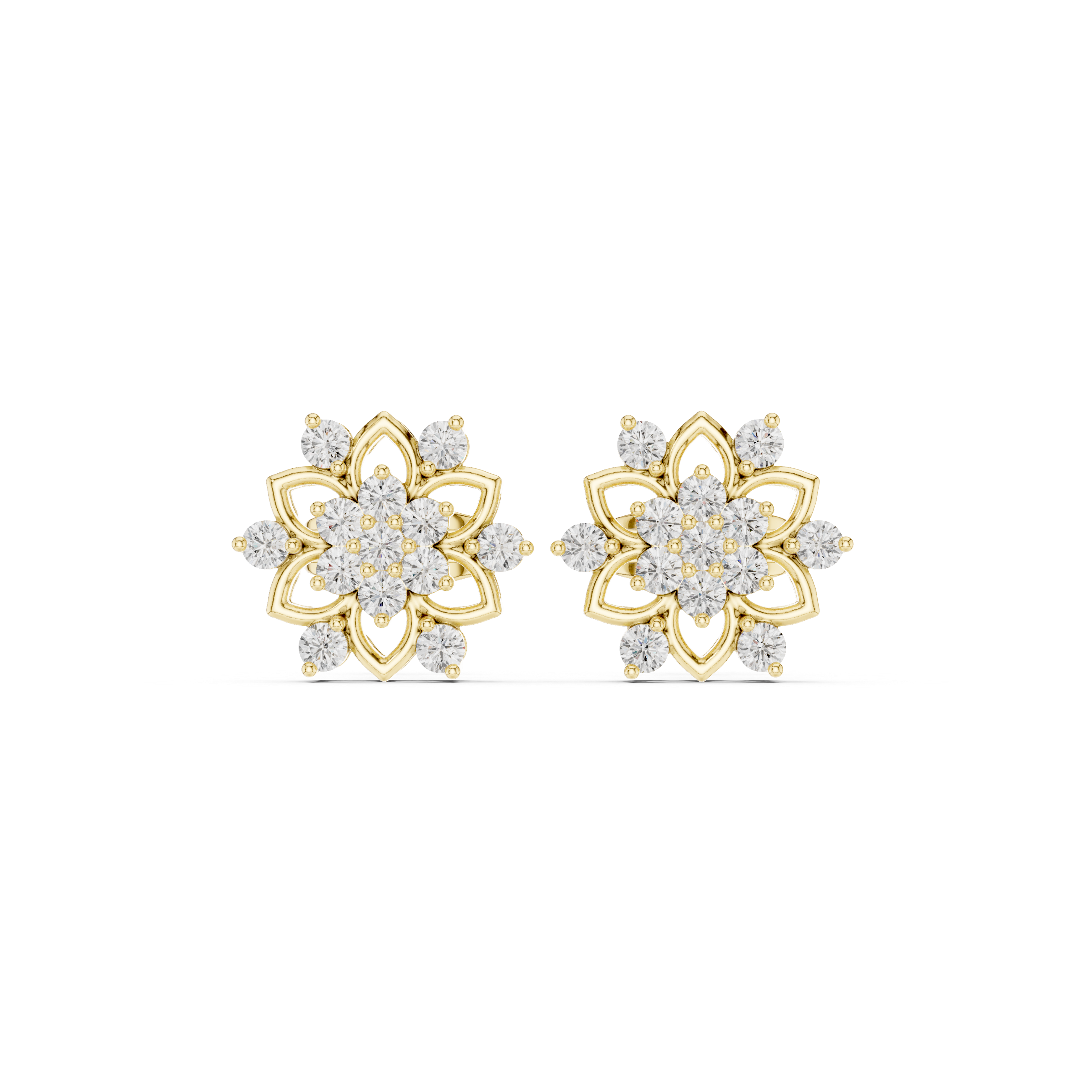 Opes Floral Earrings 3535