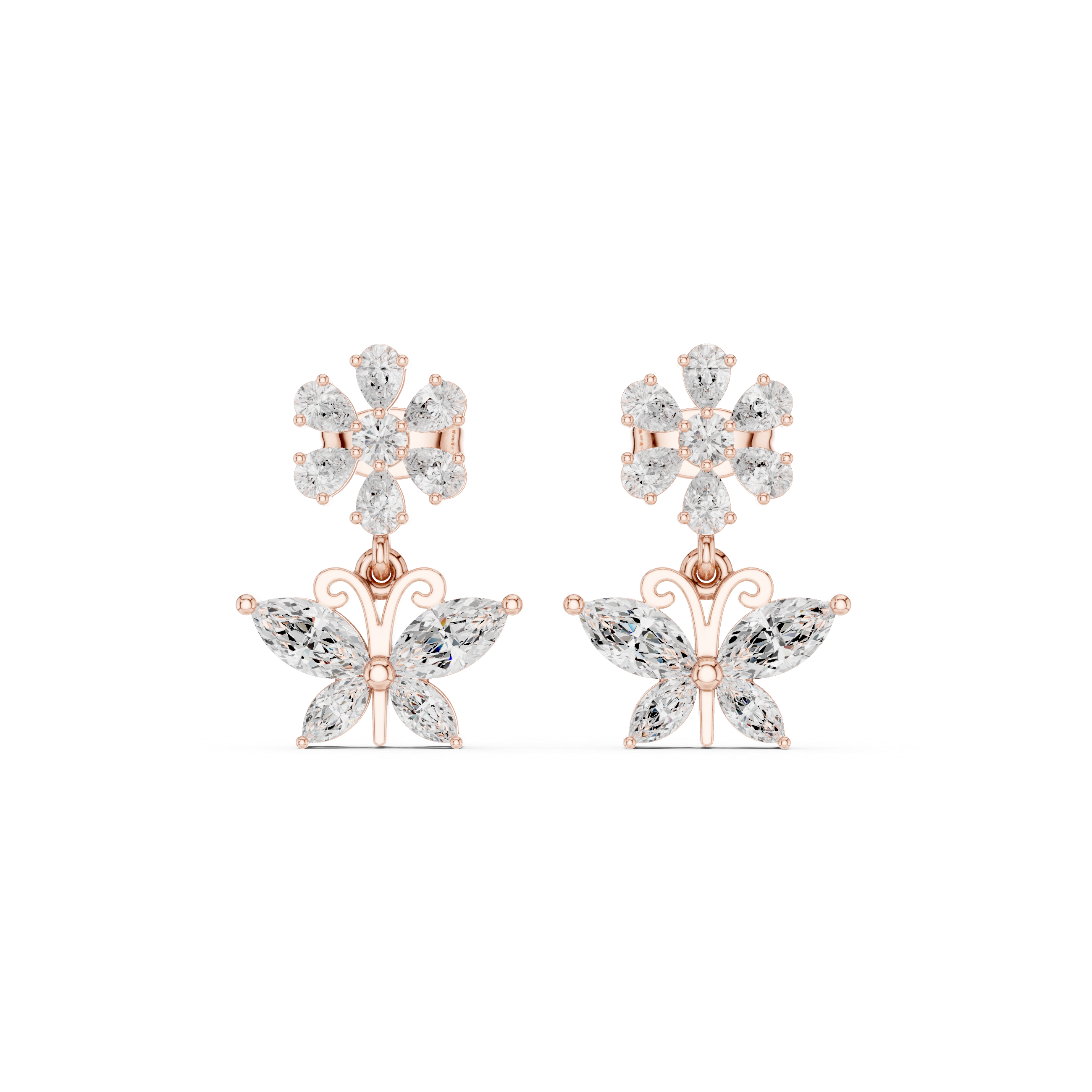 Opes Butterfly Earrings 3488