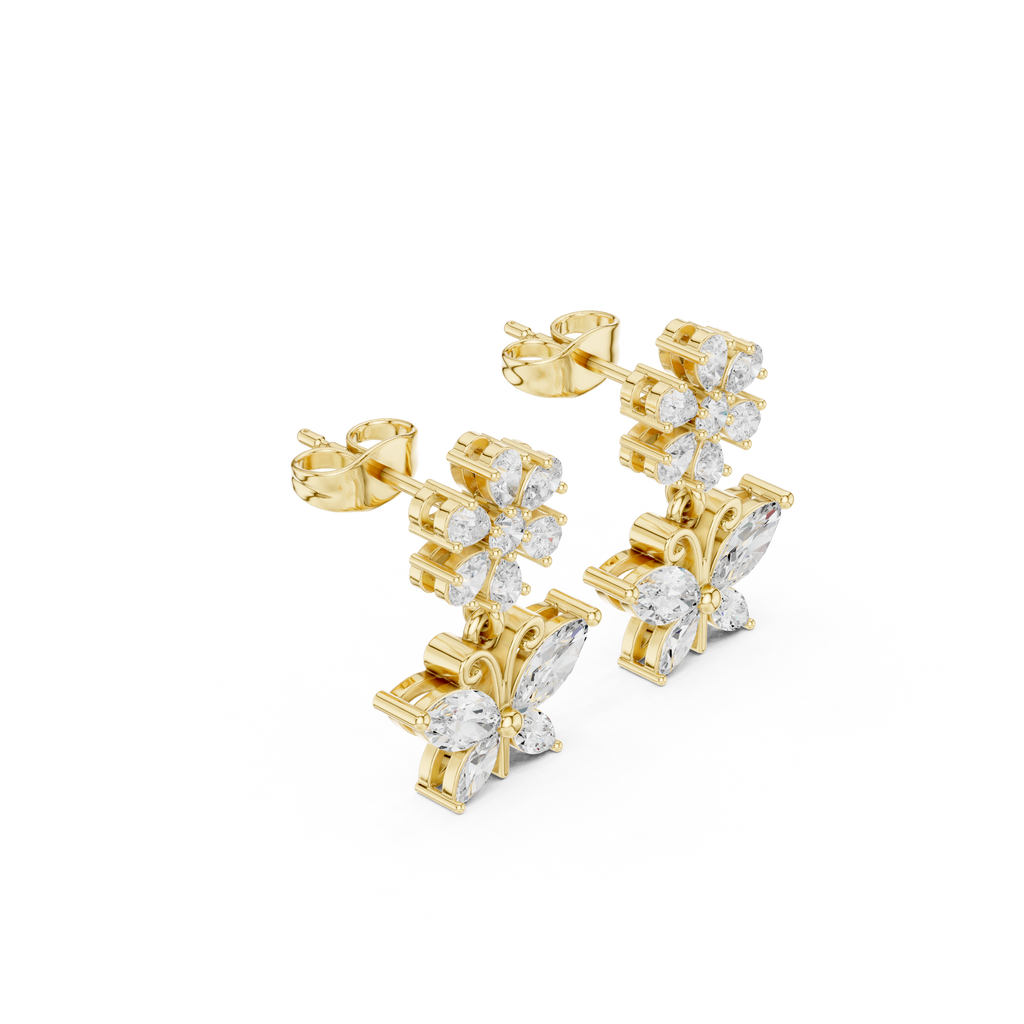 Opes Butterfly Earrings 3488