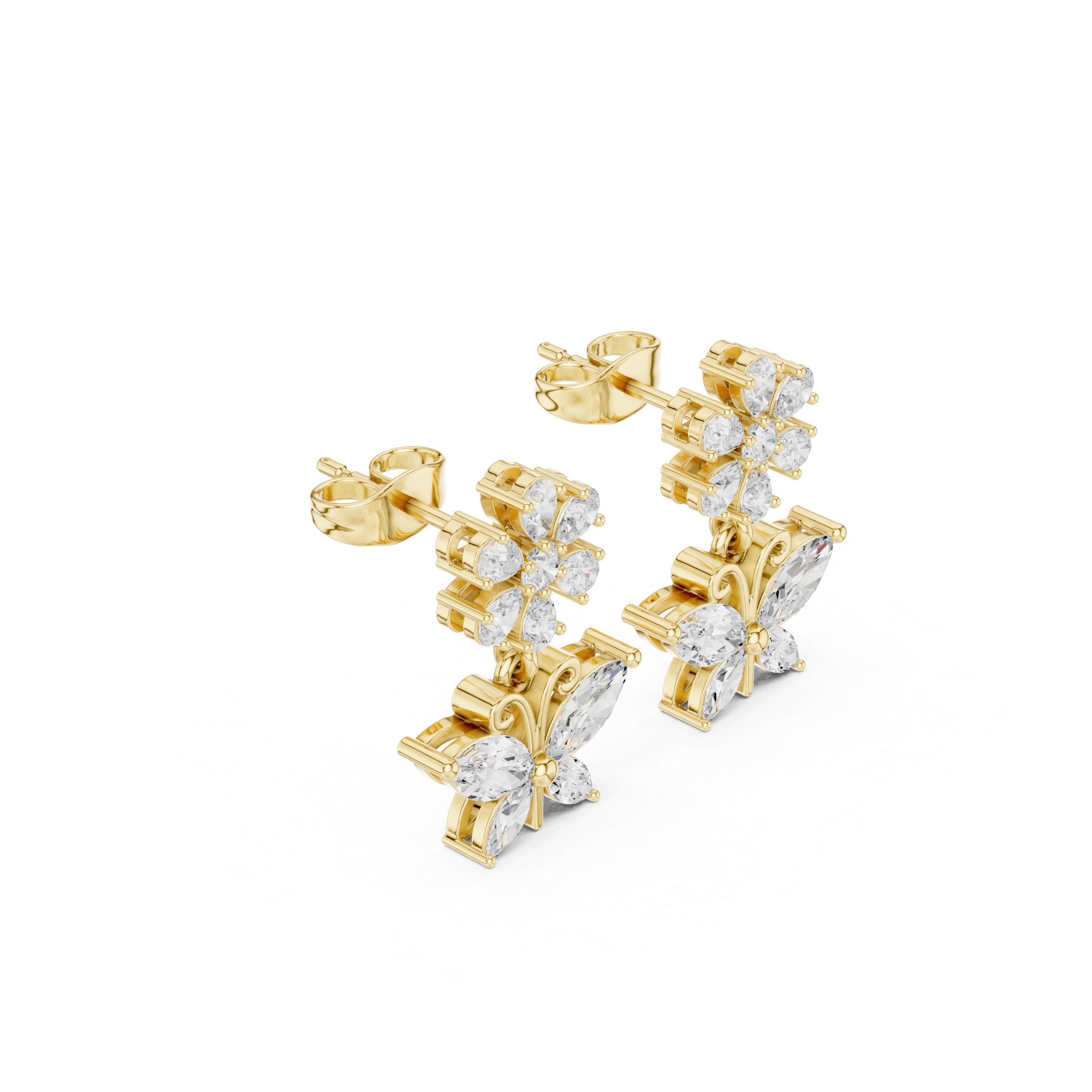 Opes Butterfly Earrings 3488