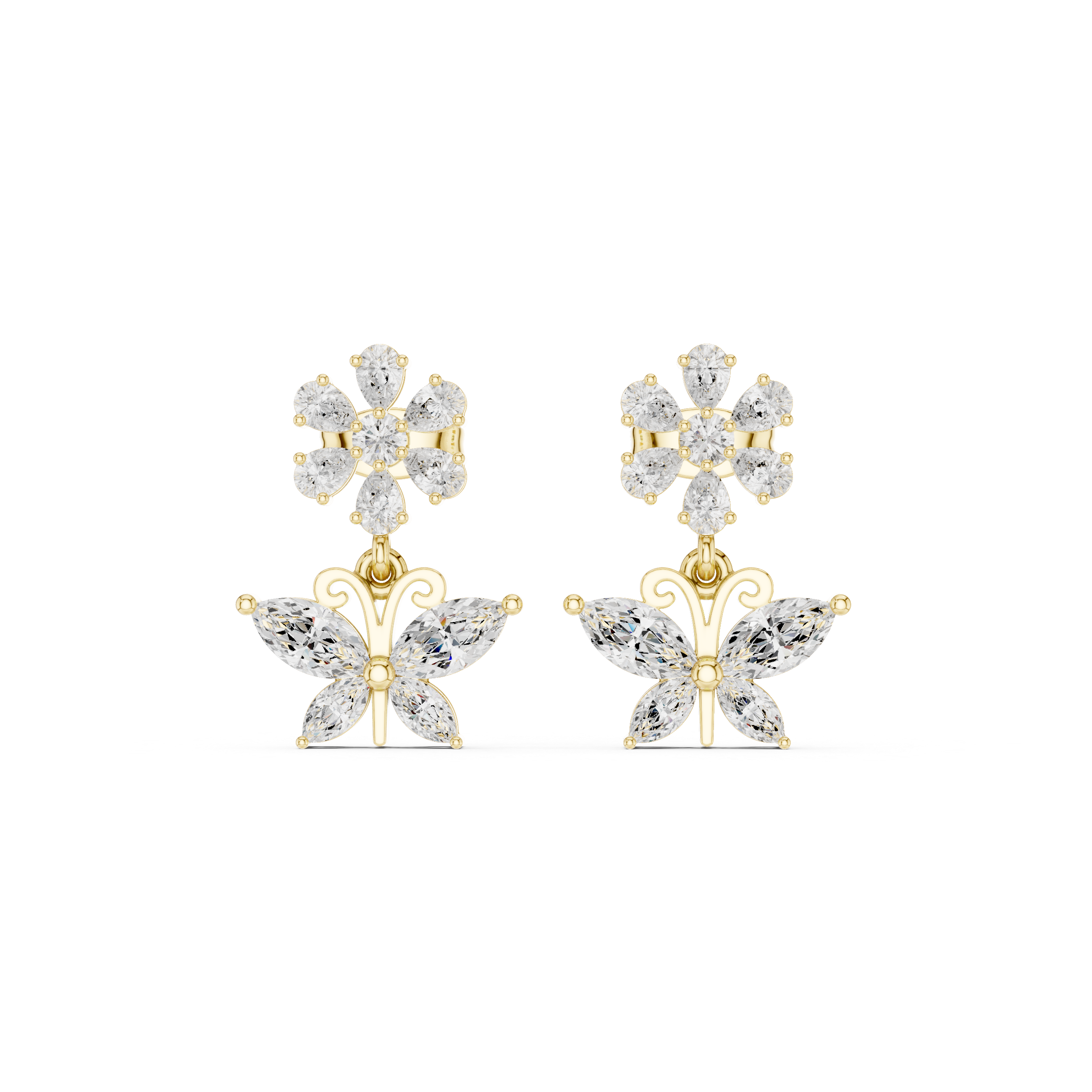 Opes Butterfly Earrings 3488