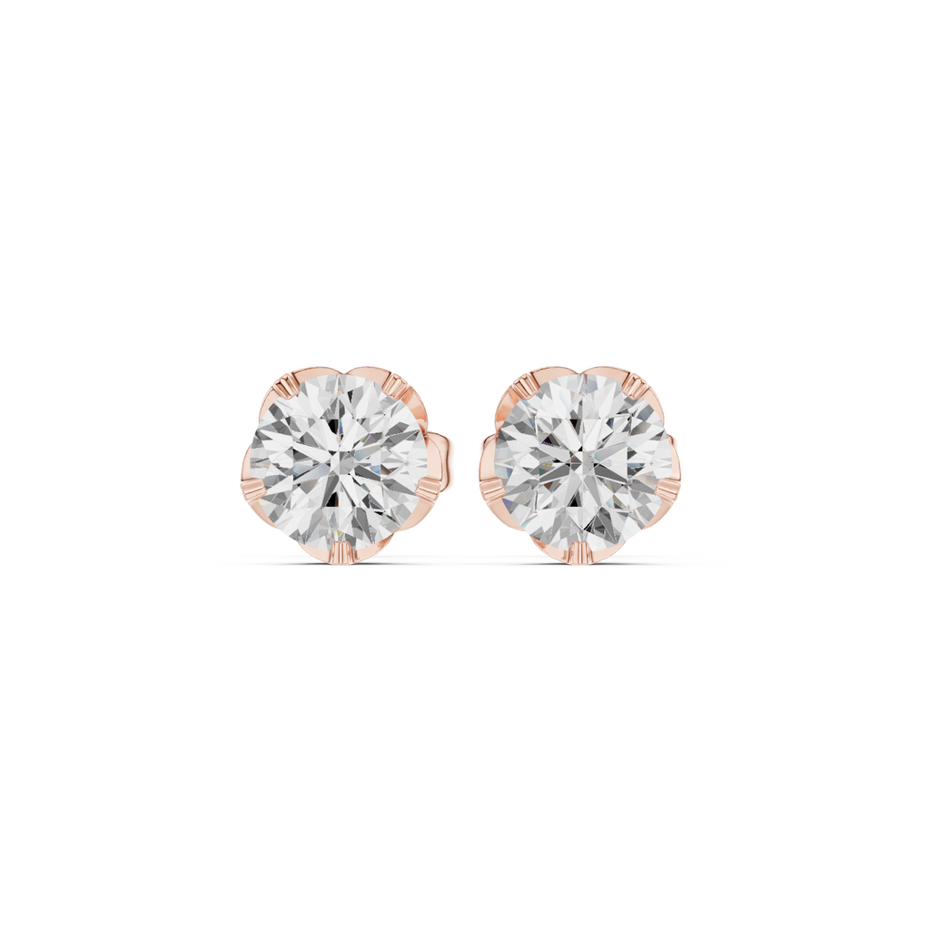 Opes Rose Studs 3607