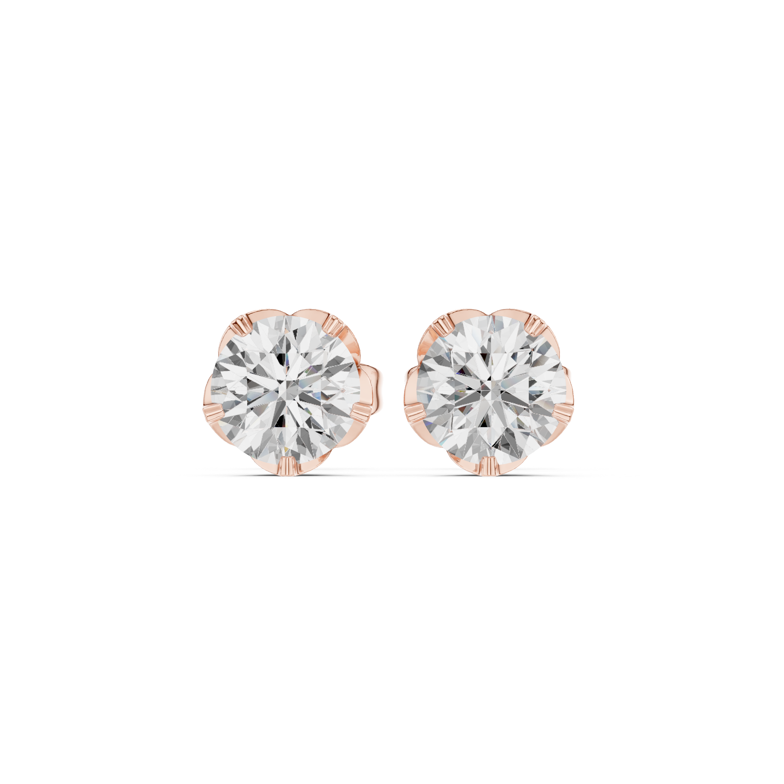 Opes Rose Studs 3607