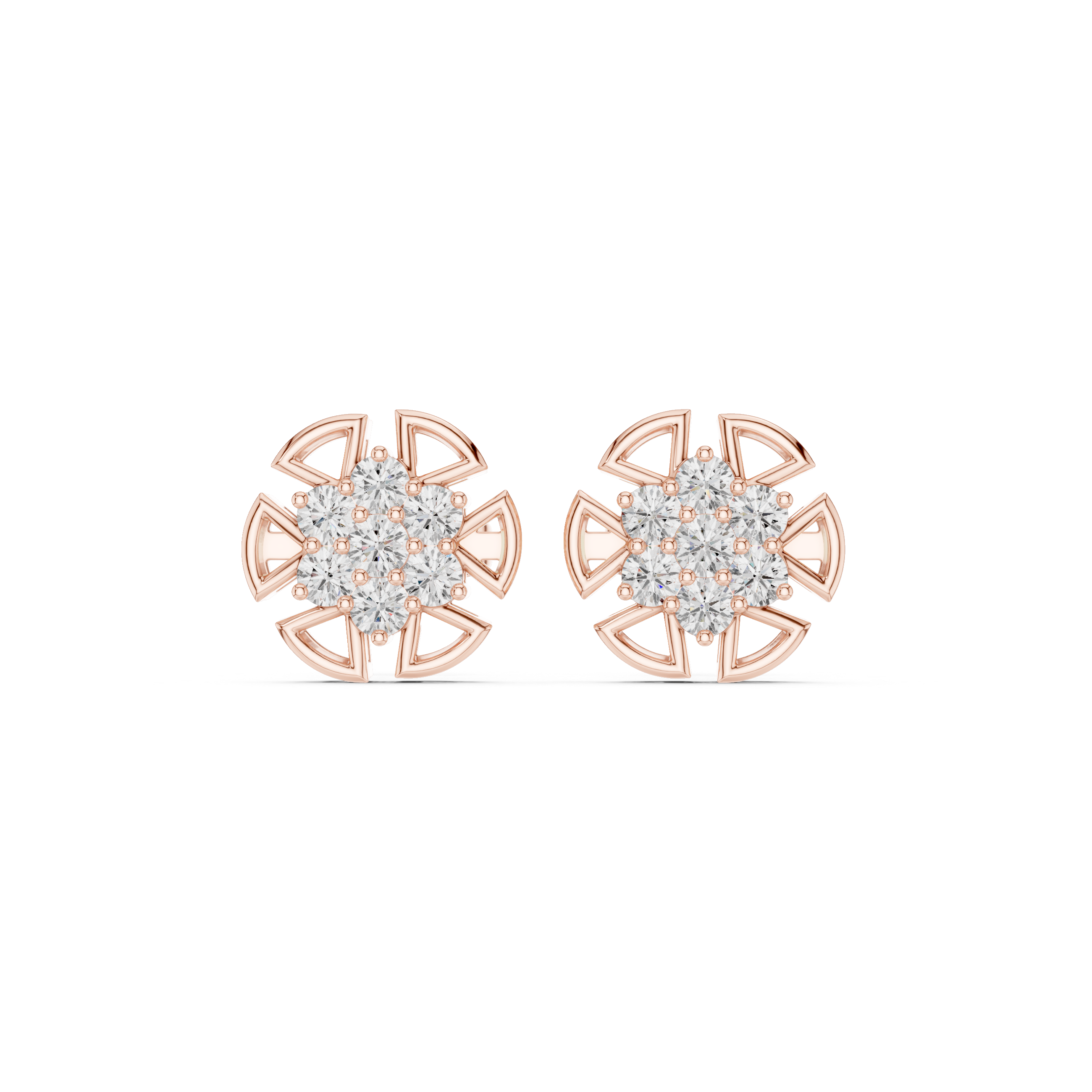 Opes Cluster Earrings 3472