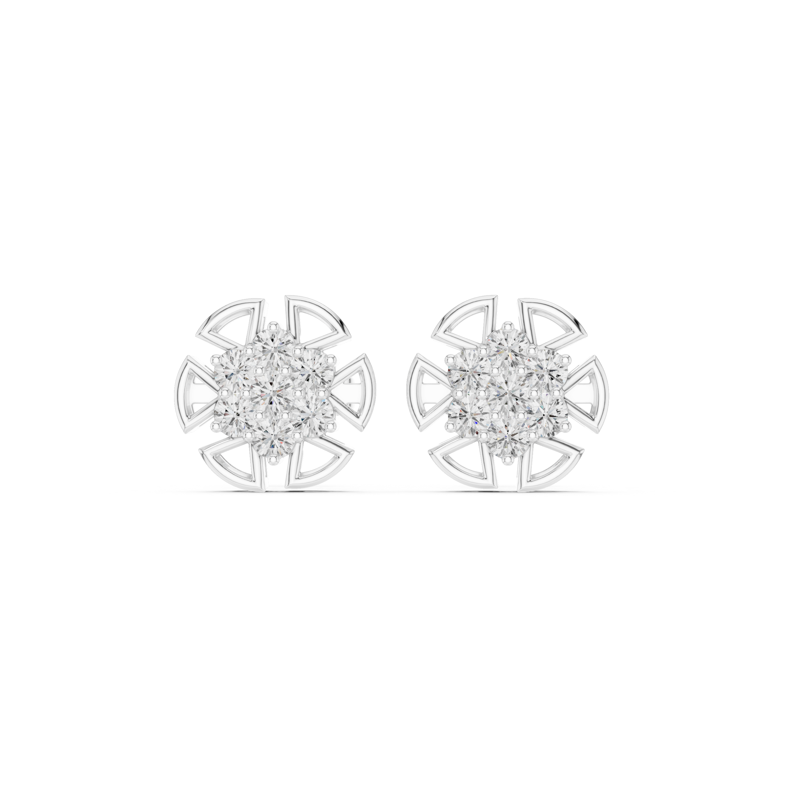 Opes Cluster Earrings 3472