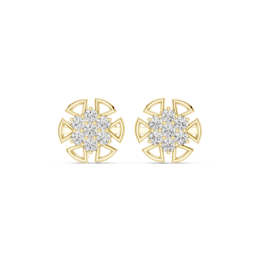 Opes Cluster Earrings 3472