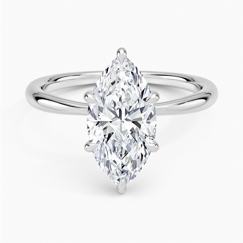 Marquise Cut Solitaire Ring