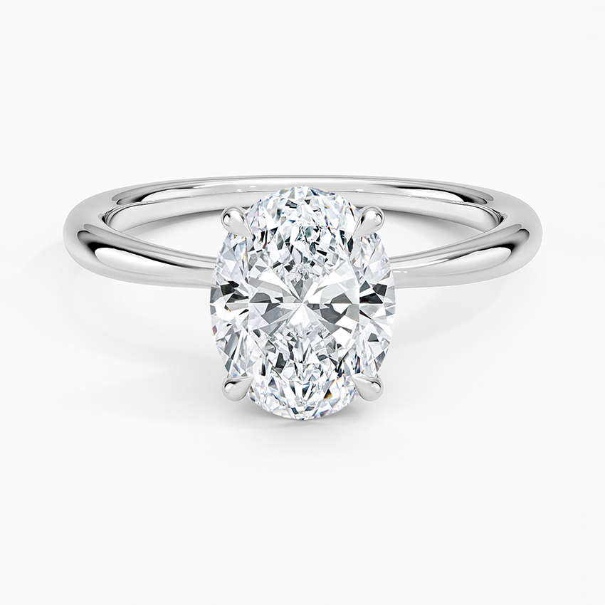 Oval Cut Solitaire Ring