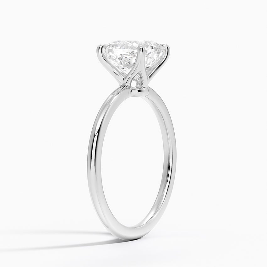 Cushion Cut Solitaire Ring