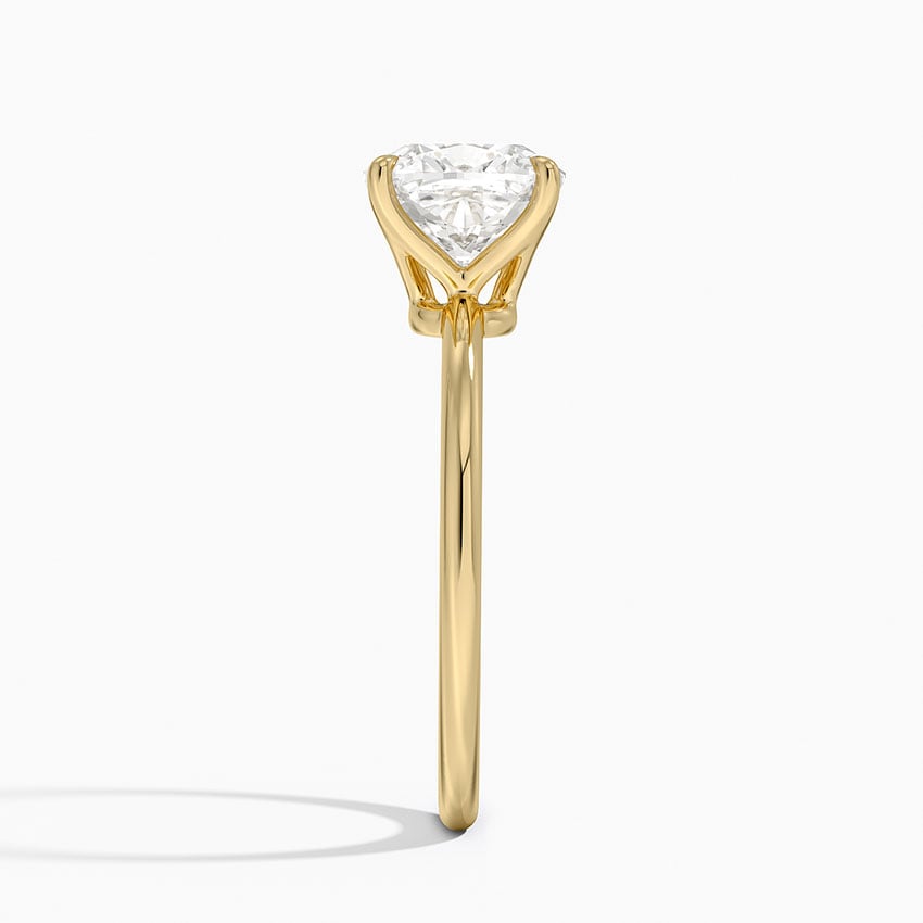 Cushion Cut Solitaire Ring