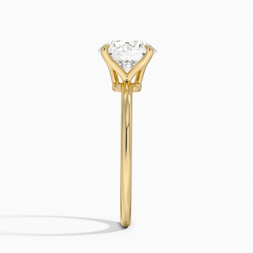 Round Cut Solitaire Ring