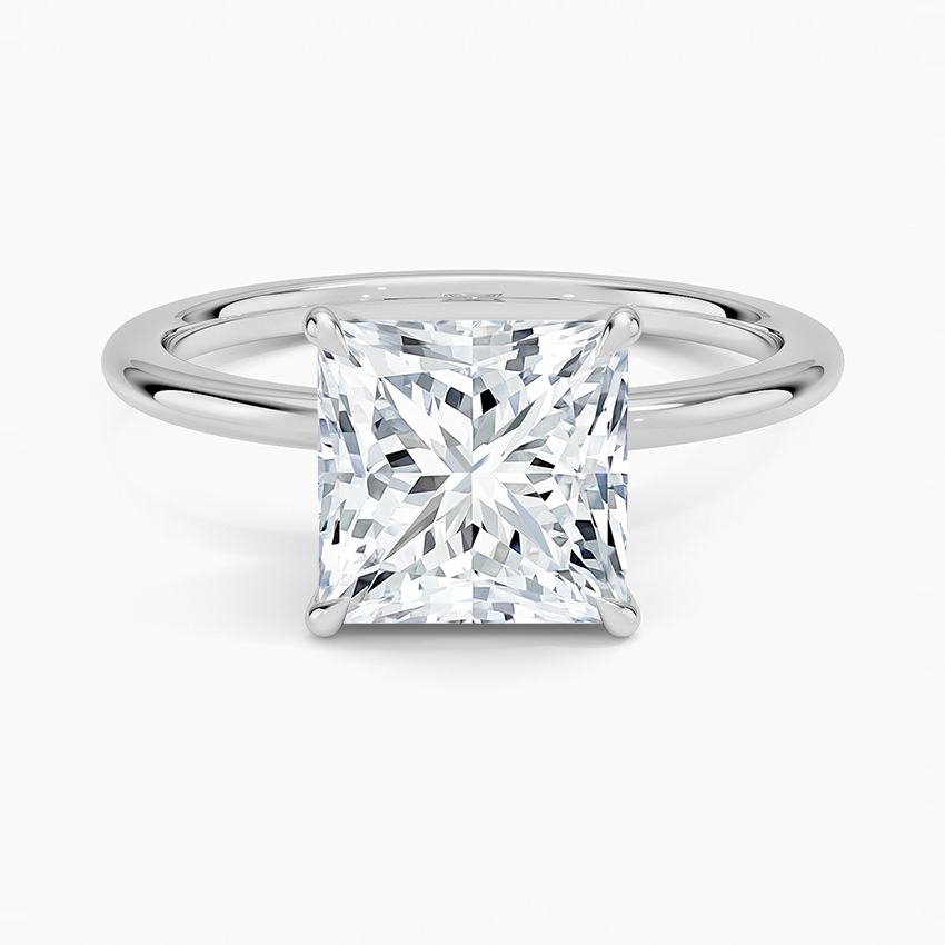 Princess Cut Solitaire Ring