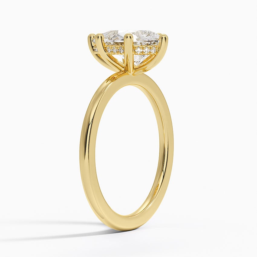 Pear Cut Solitaire Ring