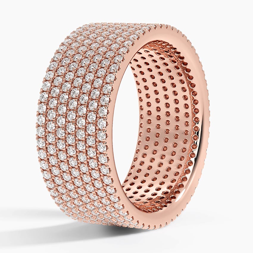 Infinite Sparkle Multi-Row Diamond Band