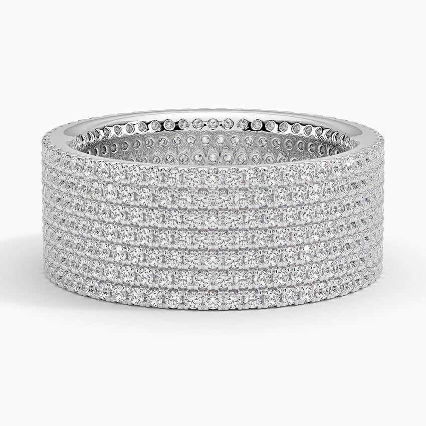 Infinite Sparkle Multi-Row Diamond Band